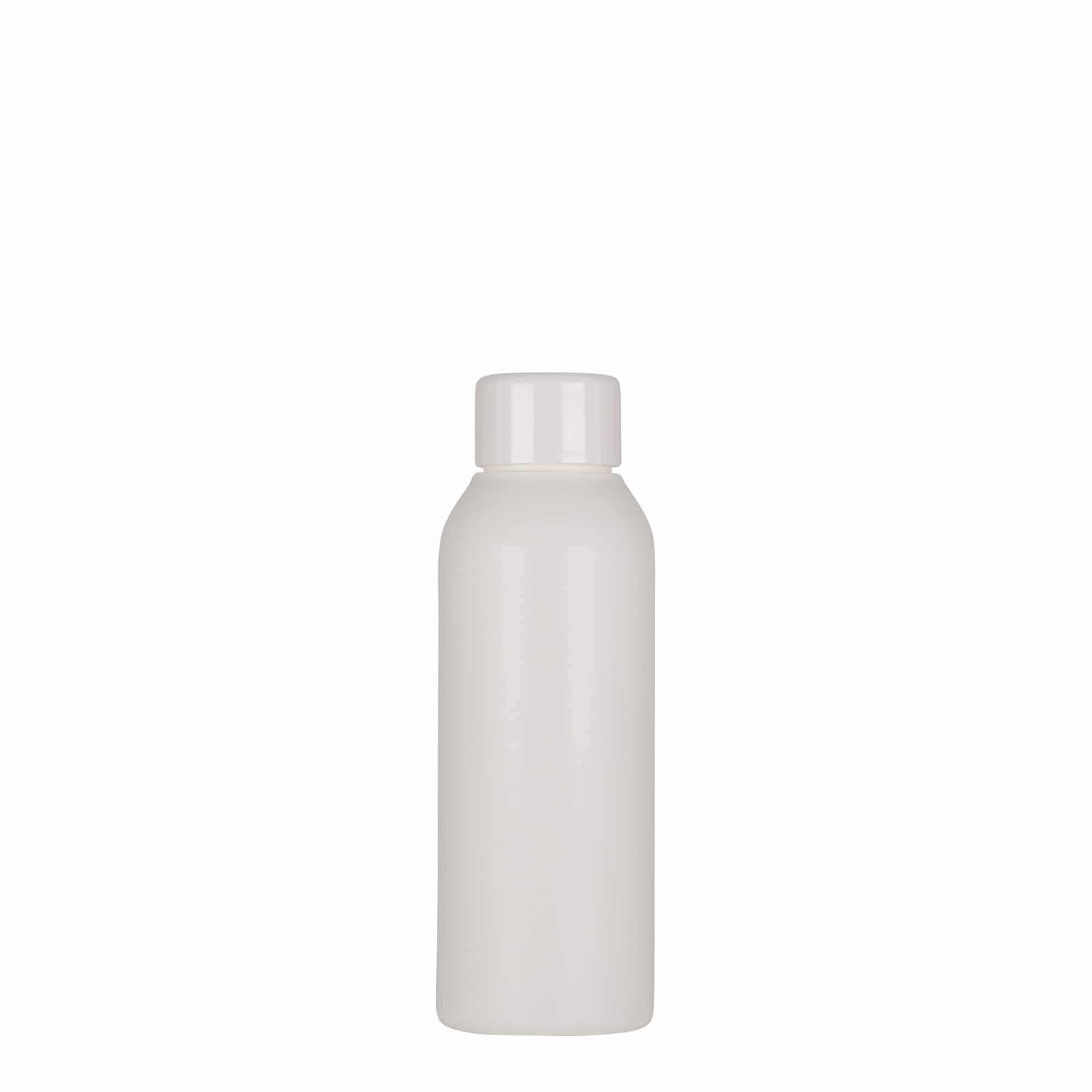 100 ml plastic bottle 'Tuffy', HDPE, white, opening: 24/410