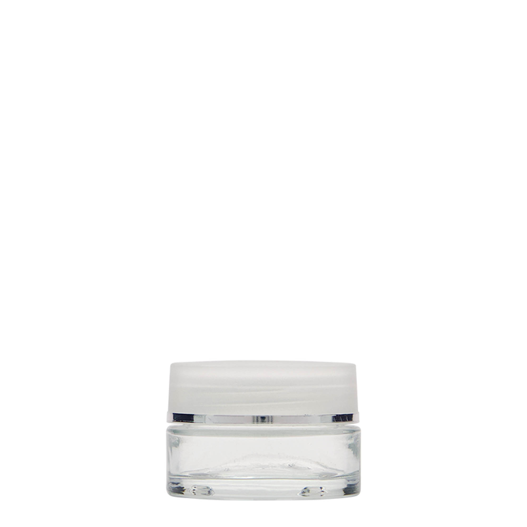 15 ml jar 'Clear Edition', glass, opening: screw cap 15 ml jar 'Clear Edition', glass, opening: screw cap
