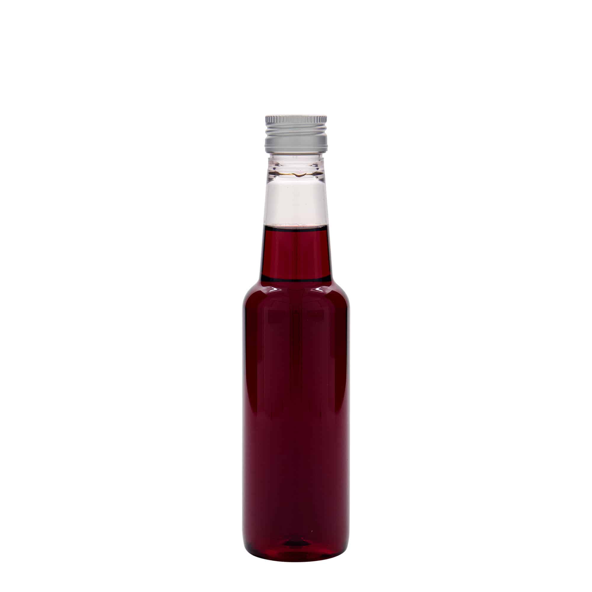 250 ml PET bottle 'Wine', plastic, opening: PP 28