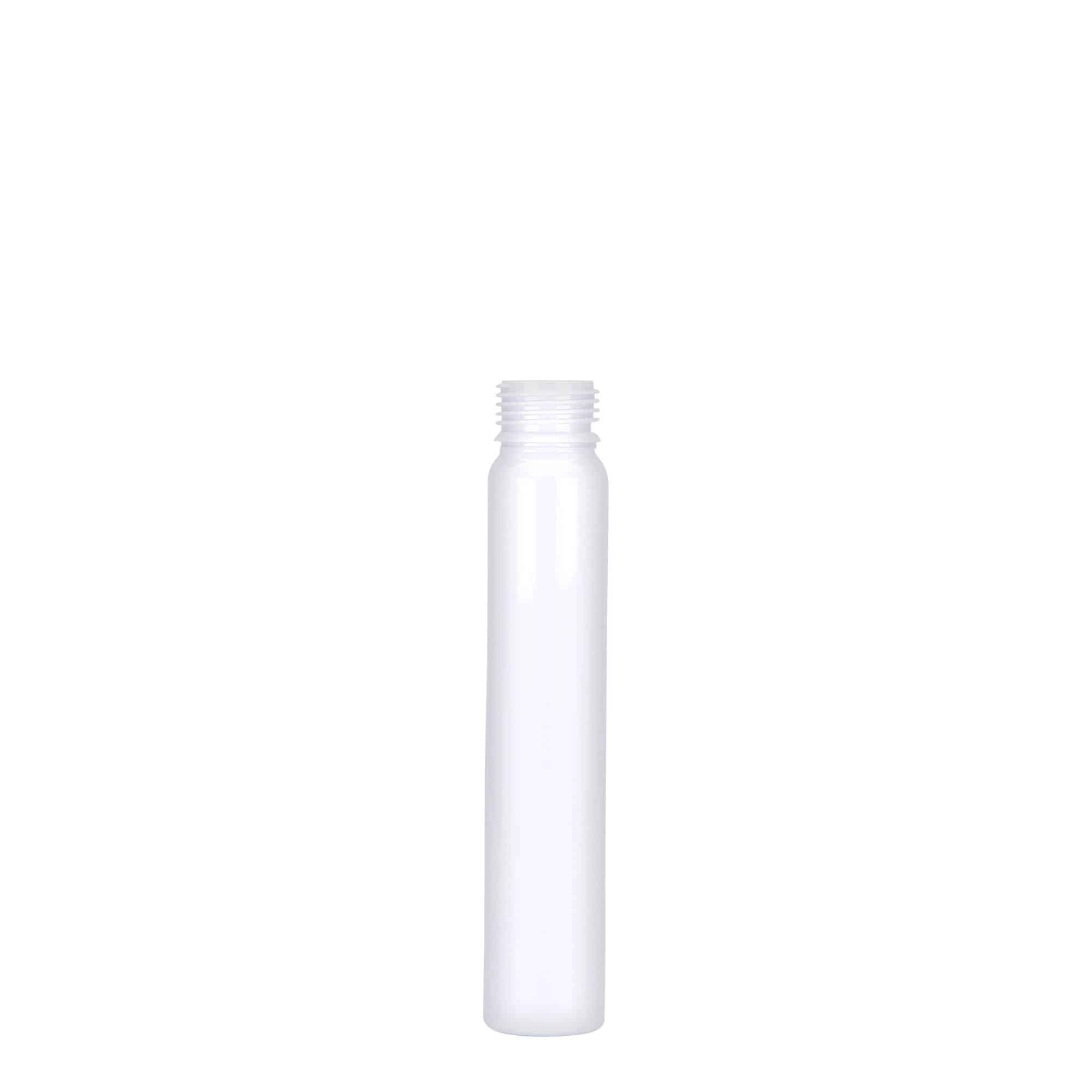 25 ml PET tube, plastic, white, closure: screw cap