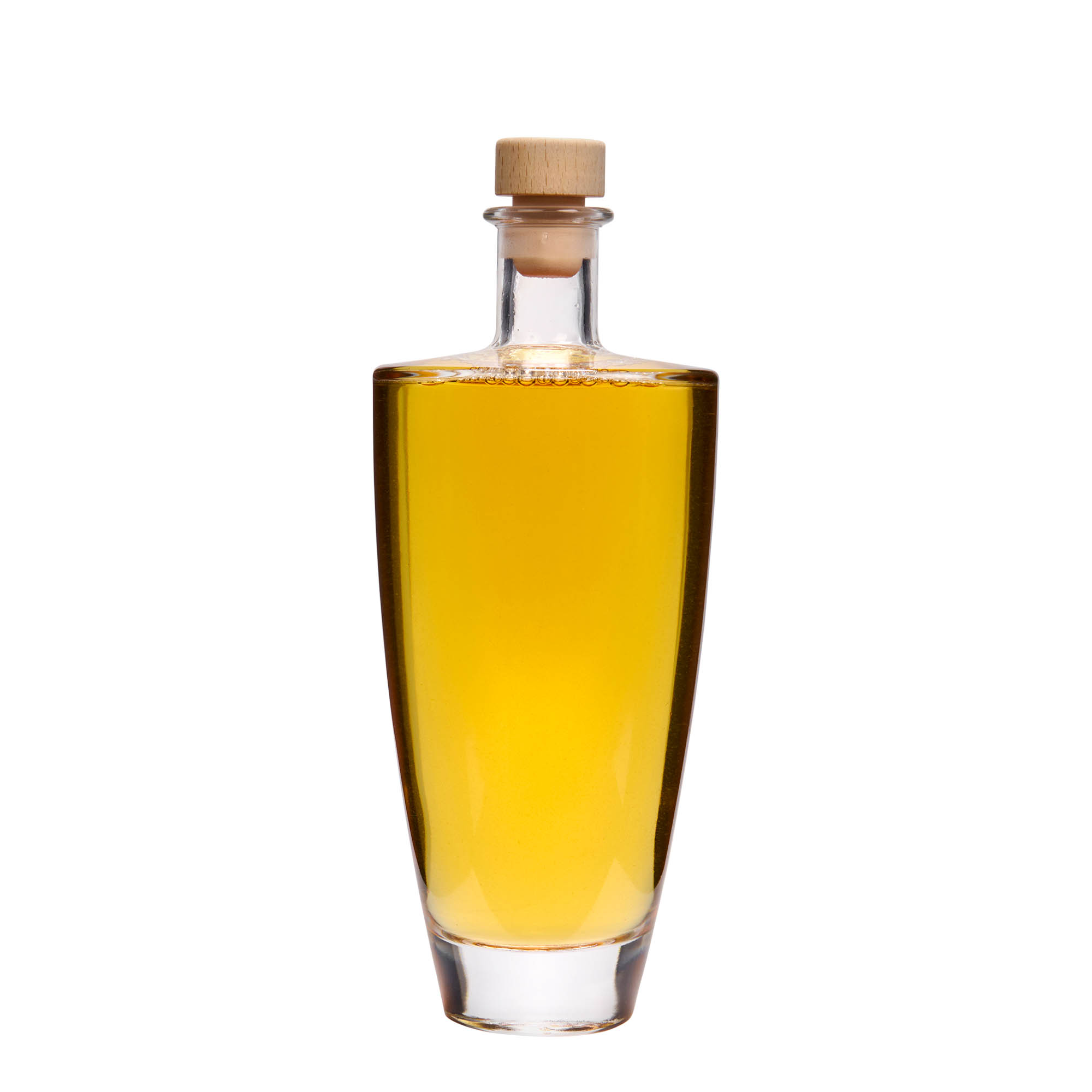 500 ml glass bottle 'Vanessa', oval, opening: cork 500 ml glass bottle 'Vanessa', oval, opening: cork