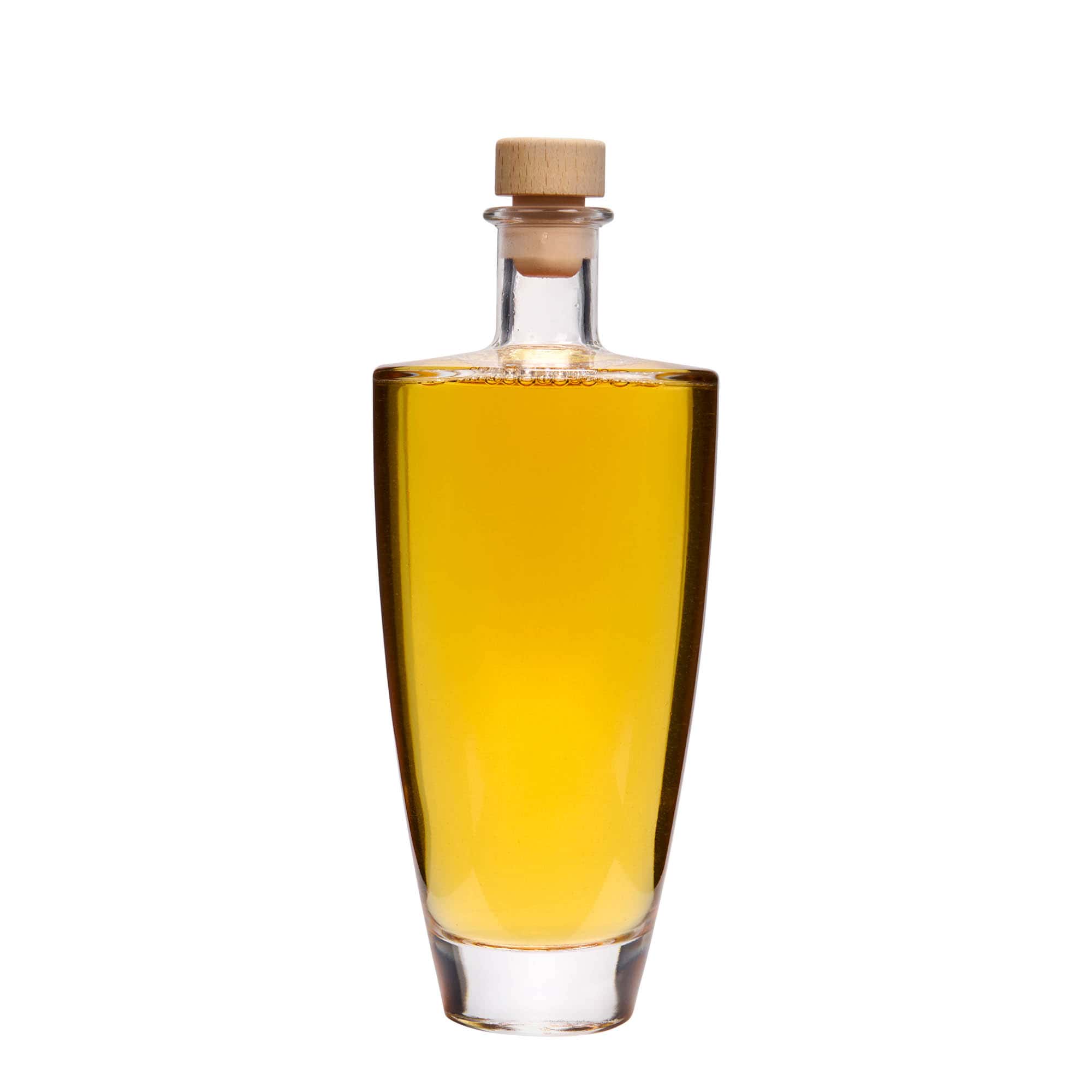 500 ml glass bottle 'Vanessa', oval, opening: cork