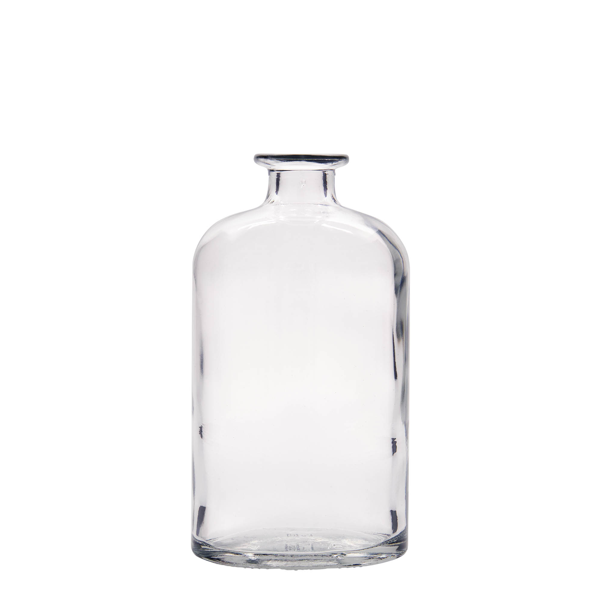 500 ml glass bottle 'Dundee', oval, opening: cork 500 ml glass bottle 'Dundee', oval, opening: cork