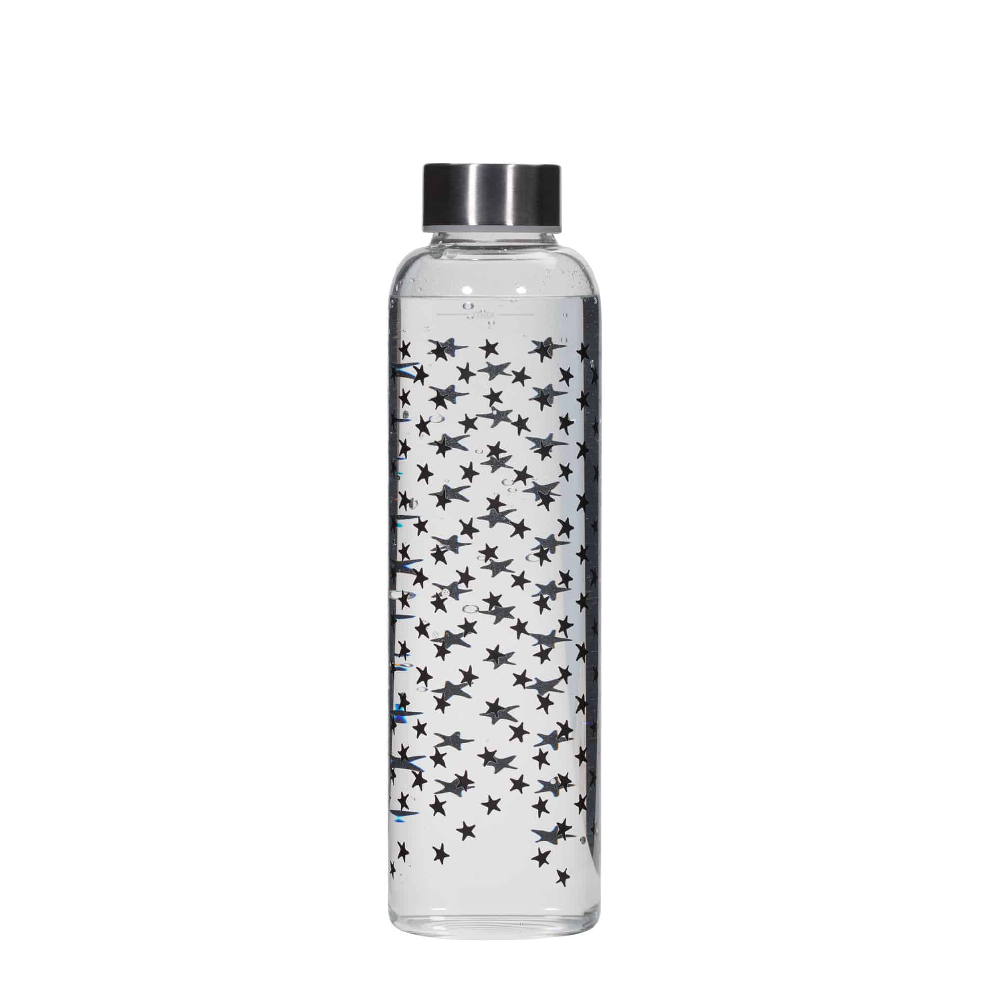 500 ml drinking bottle 'Perseus - Black Stars', opening: screw cap