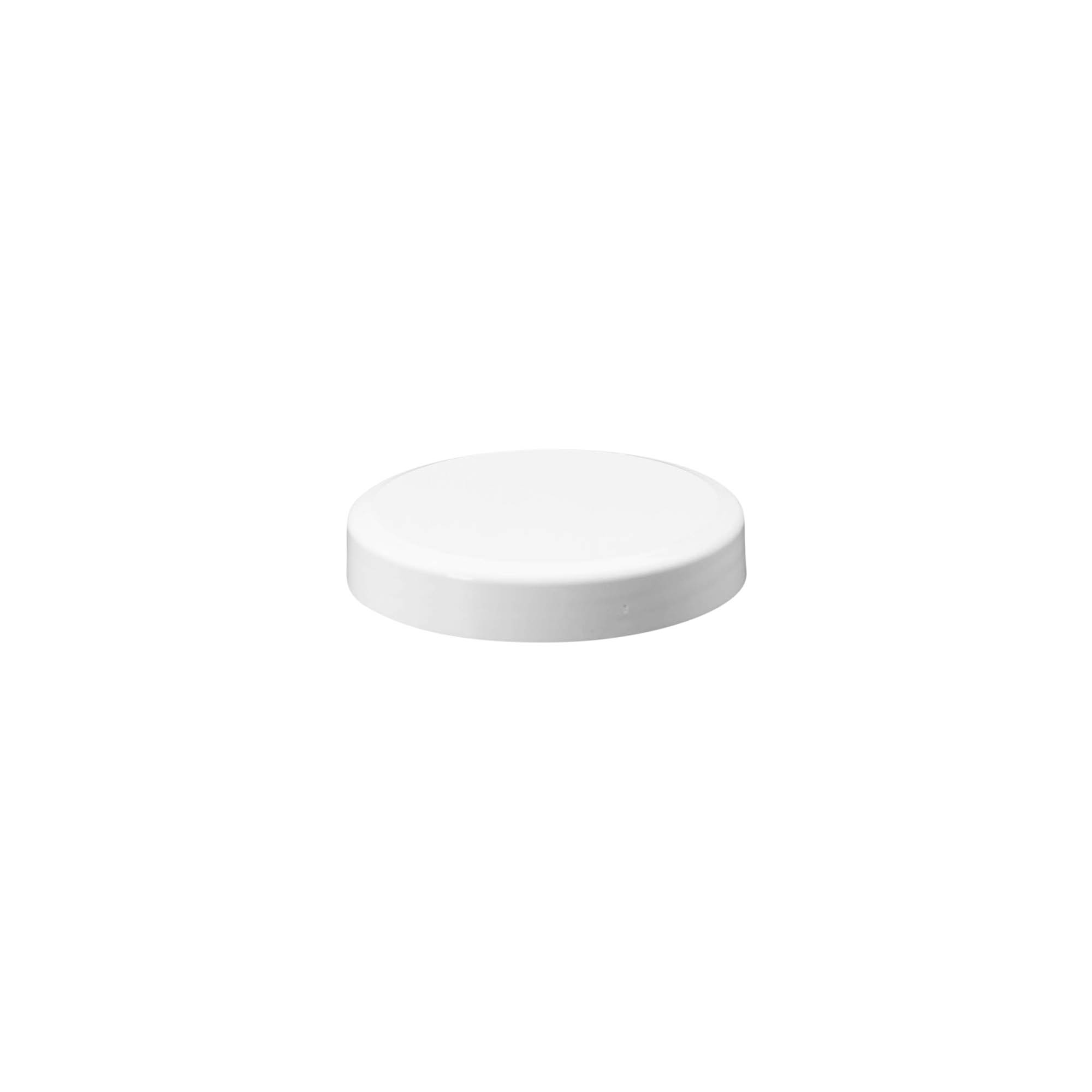 Screw cap 'White Line' 60ml, PP plastic, white