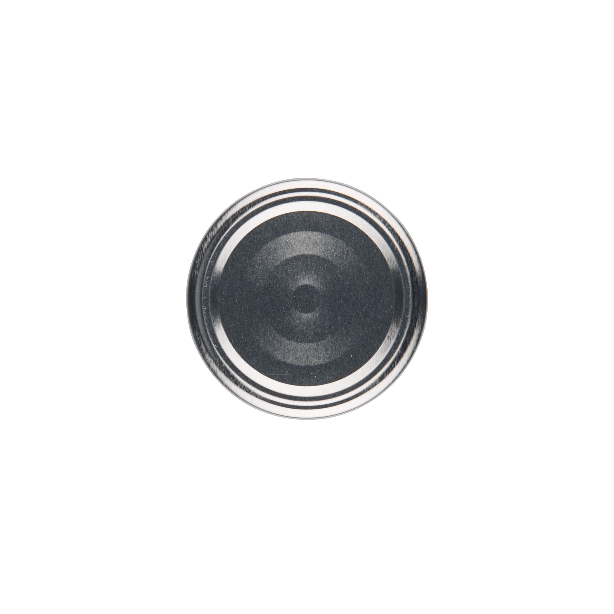Twist-off lid, tinplate, silver, for opening: TO 58