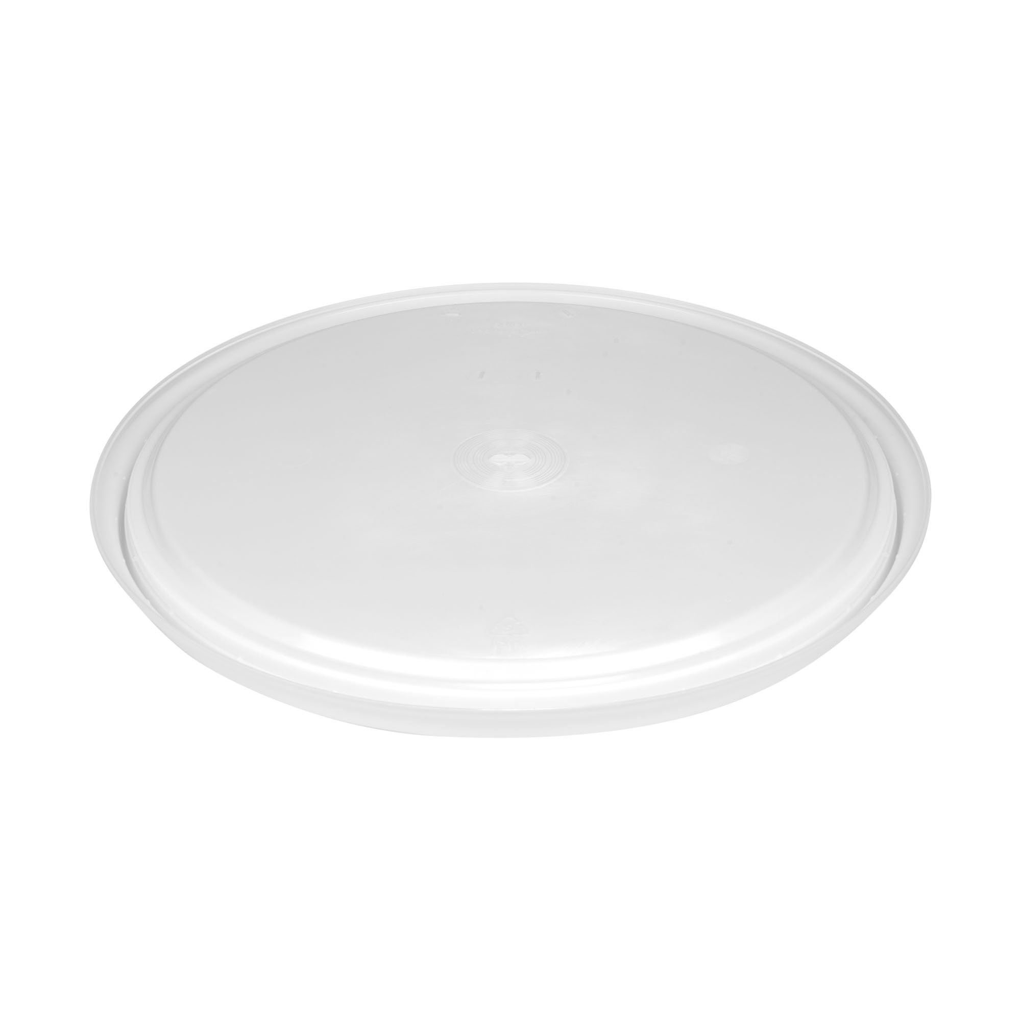 Lid for 30 l bucket, PP plastic, white