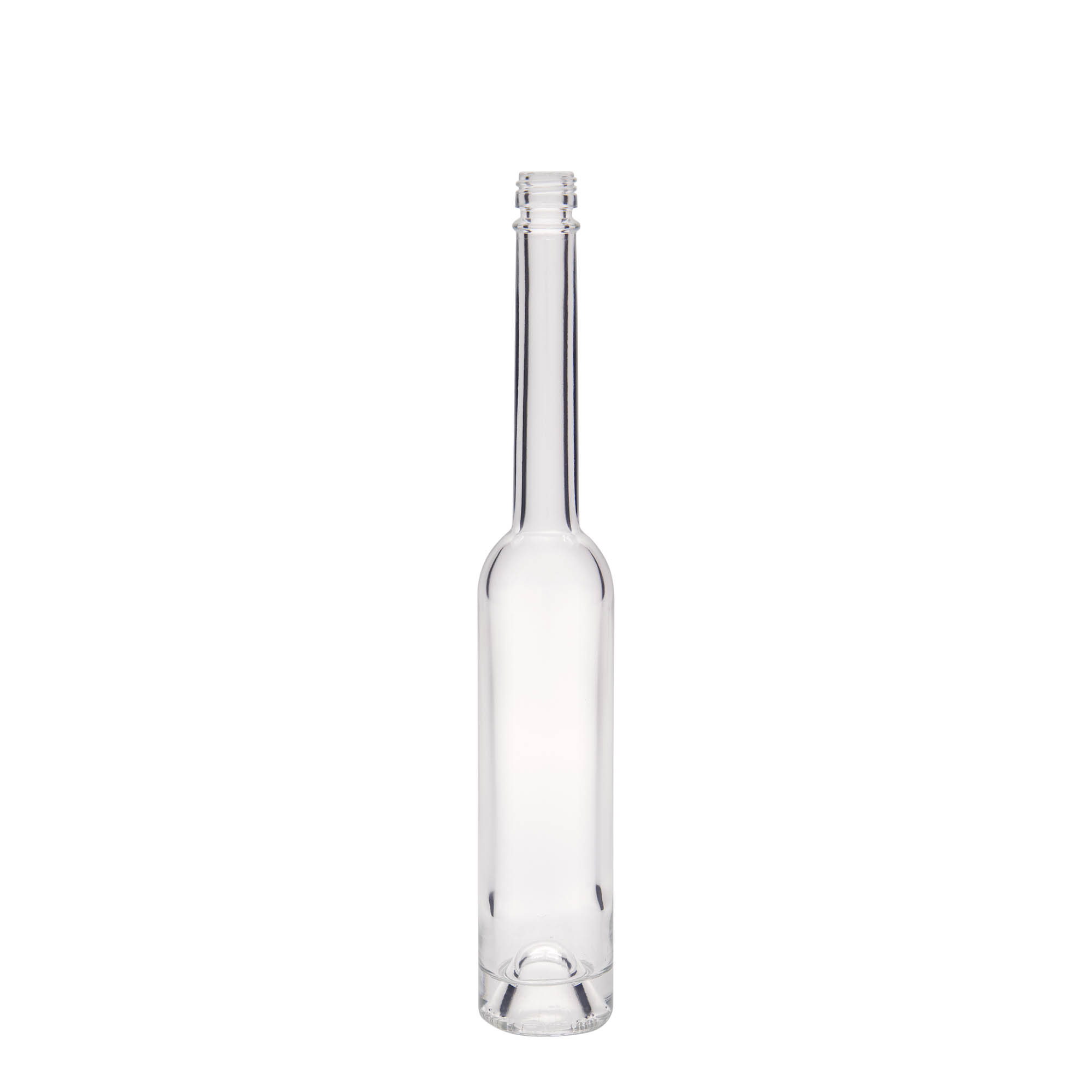 100 ml glass bottle 'Platina', opening: PP 18