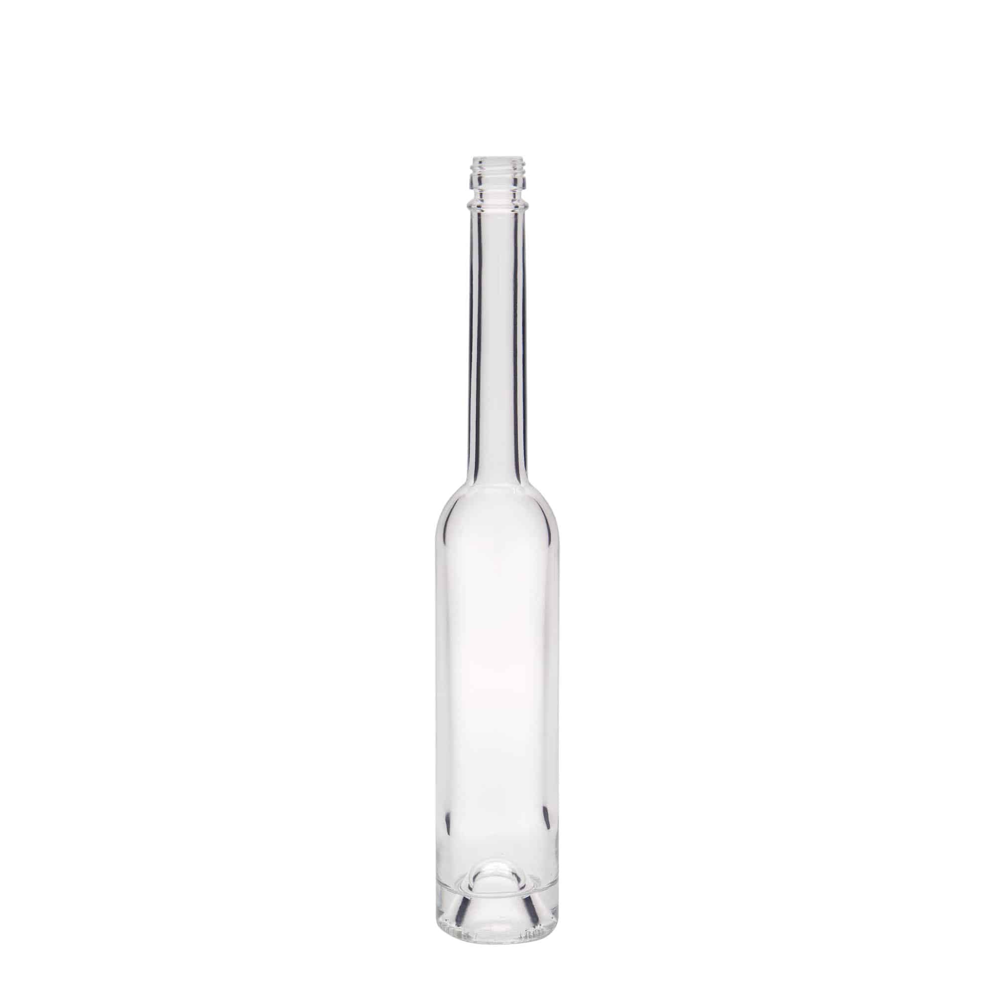 100 ml glass bottle 'Platina', opening: PP 18