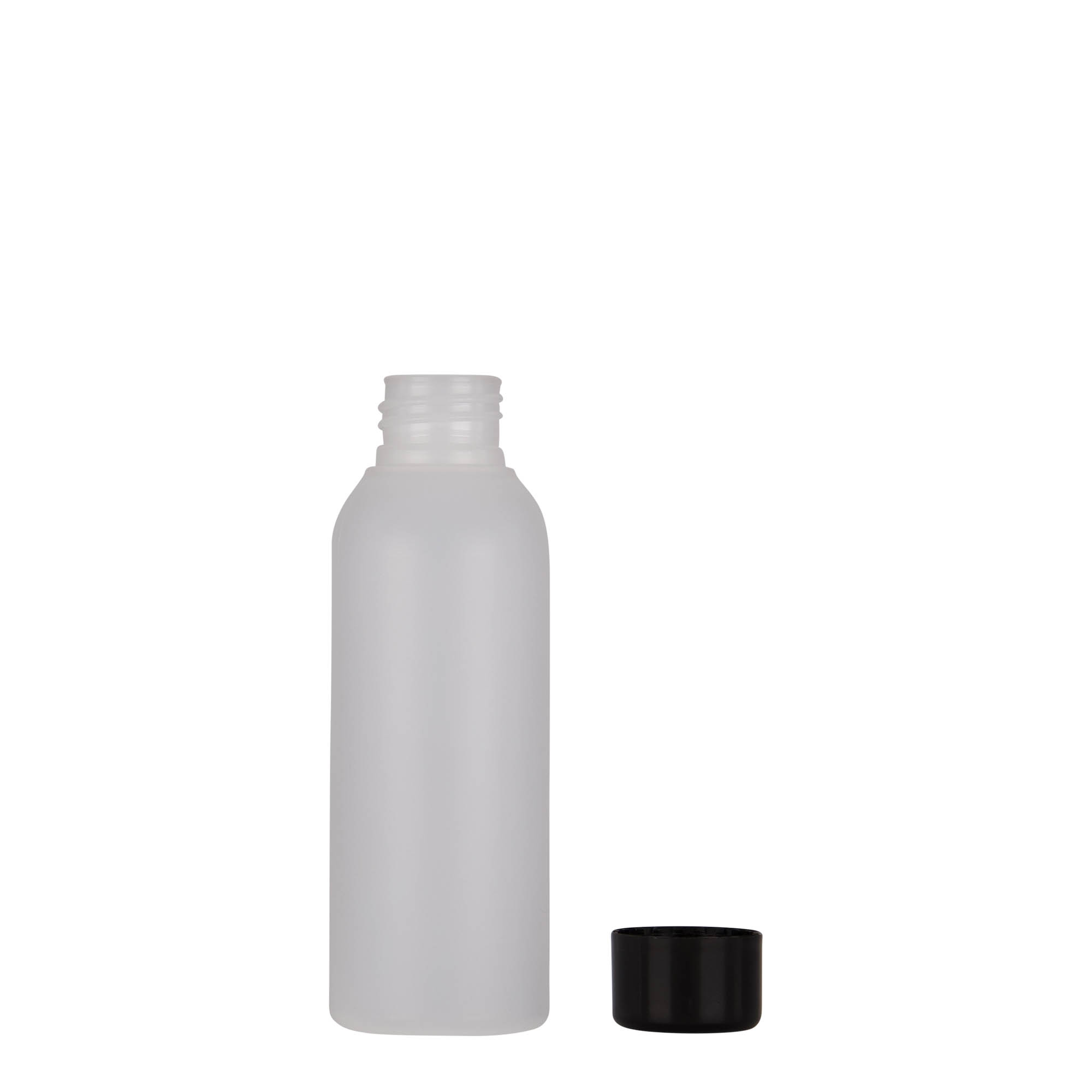 100 ml plastic bottle 'Tuffy', HDPE, natural, opening: 24/410 100 ml plastic bottle 'Tuffy', HDPE, natural, opening: 24/410