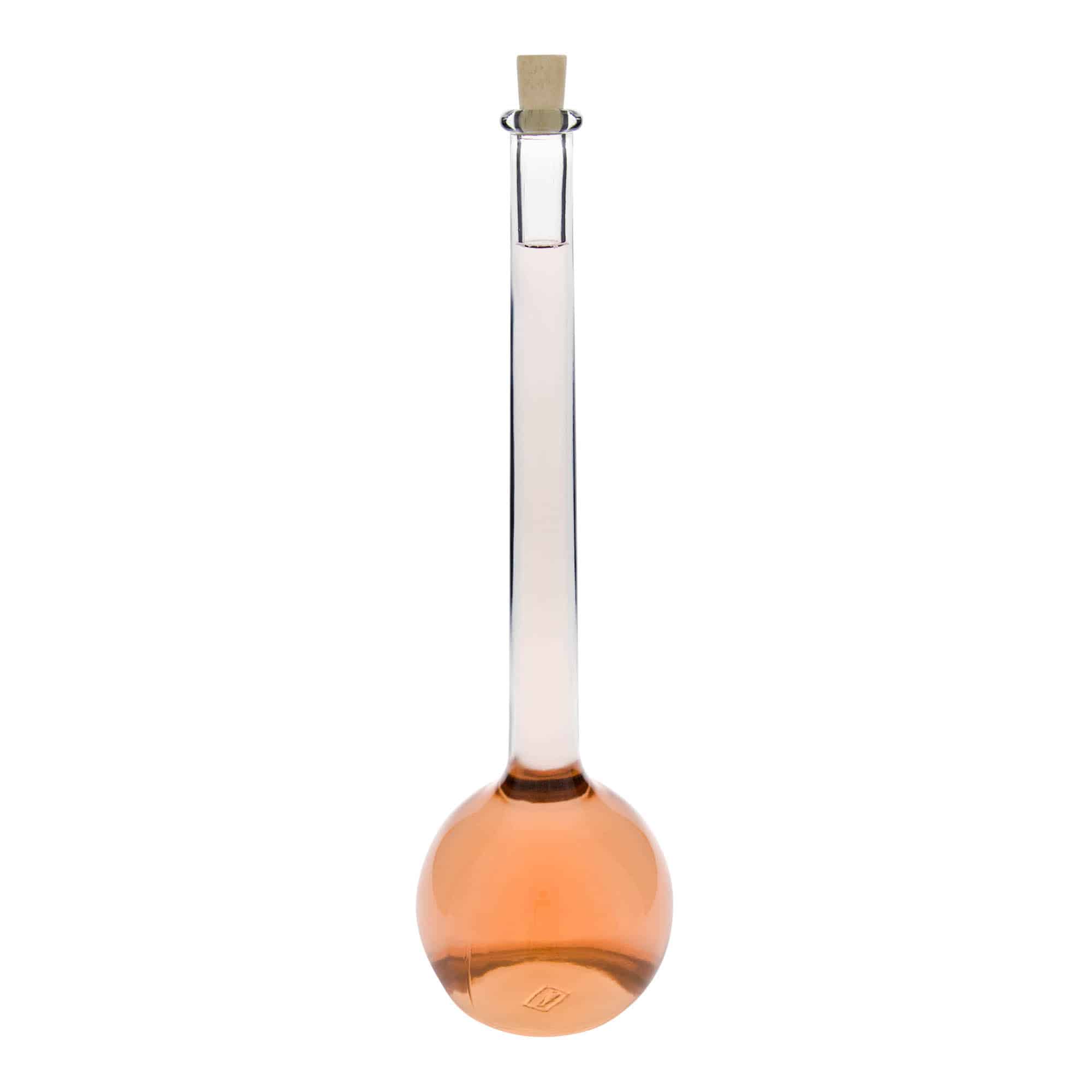 1,500 ml glass bottle ‘Tulipano’, opening: cork