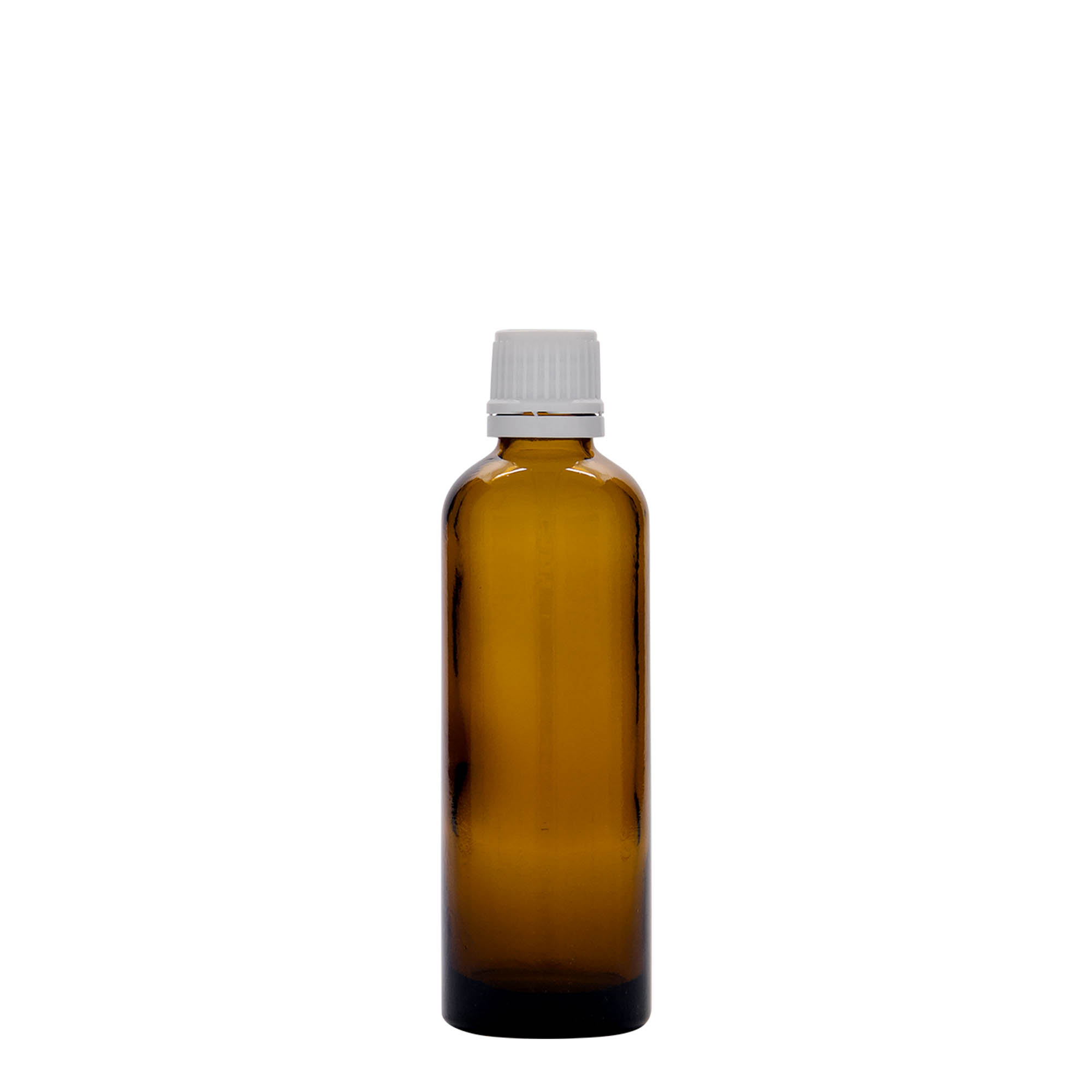75 ml medical bottle, glass, brown, opening: DIN 18 75 ml medical bottle, glass, brown, opening: DIN 18
