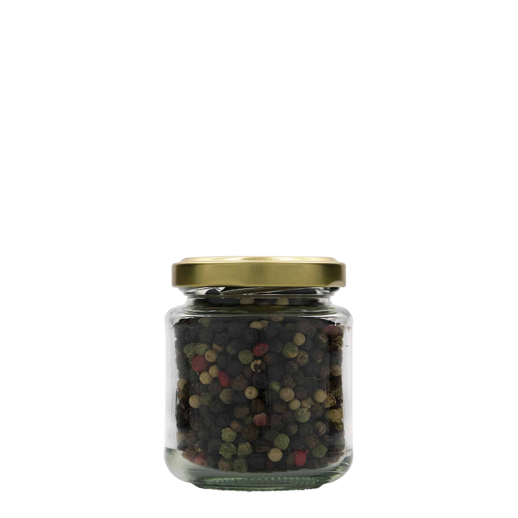 142 ml round glass, opening: Twist-off (TO 53)