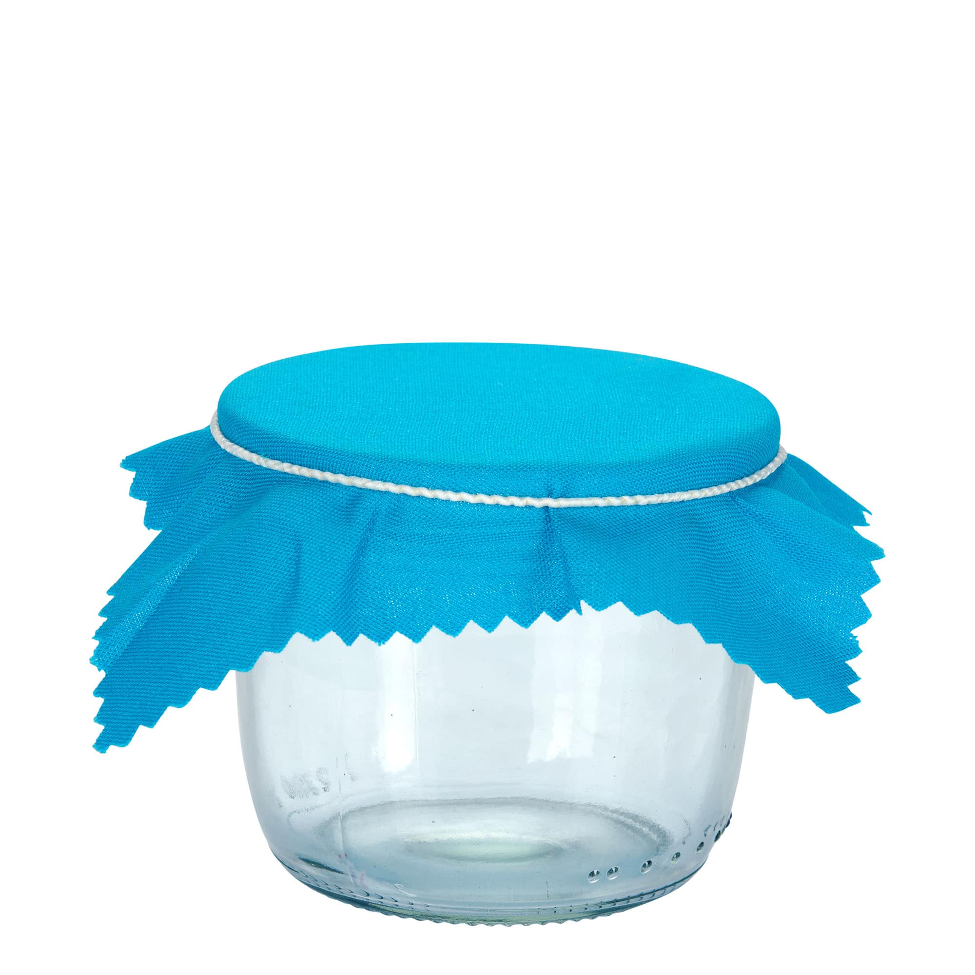 Fabric coaster 12x12, square, textile, petrol, opening: TO38-TO53