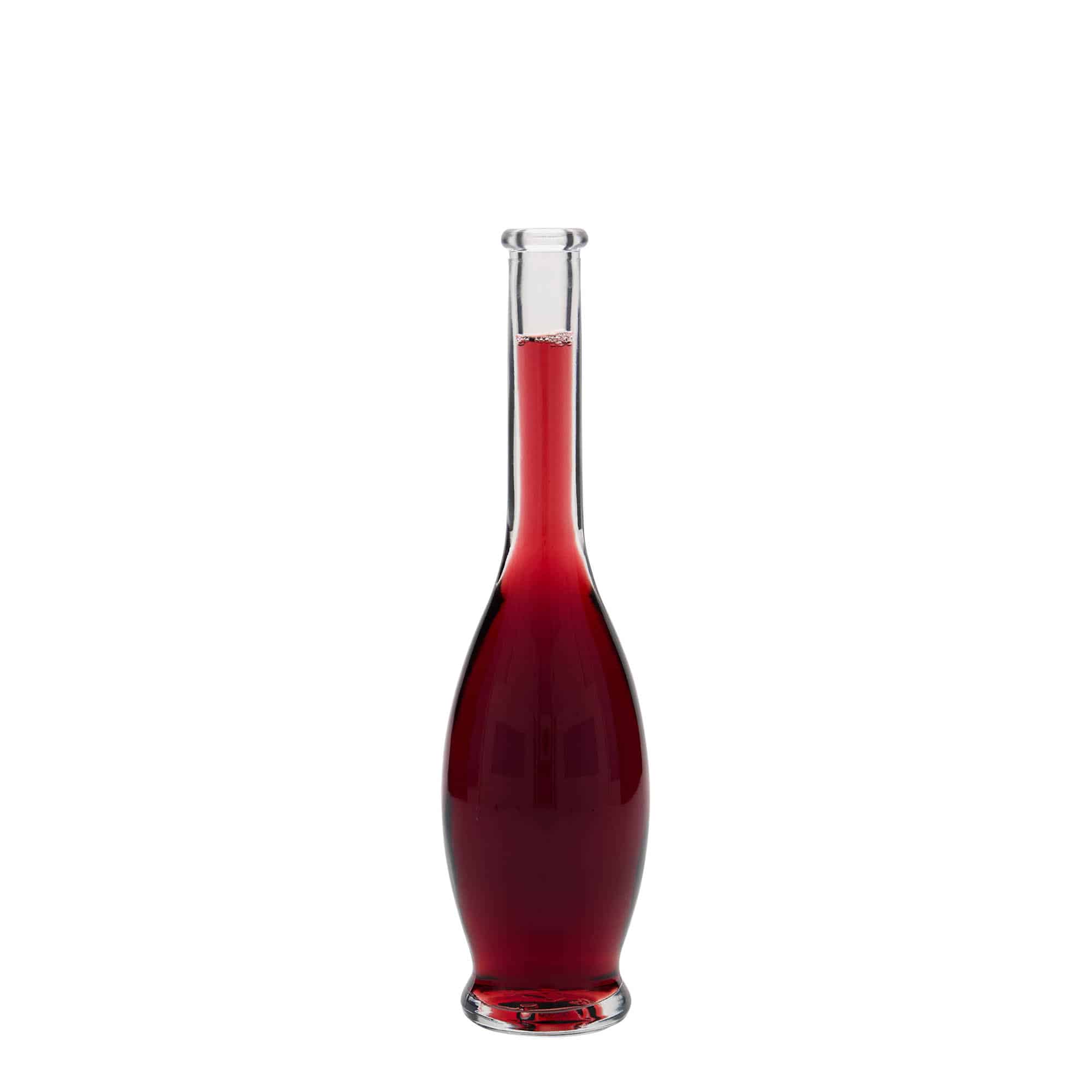 100 ml glass bottle ‘Gina’, opening: cork