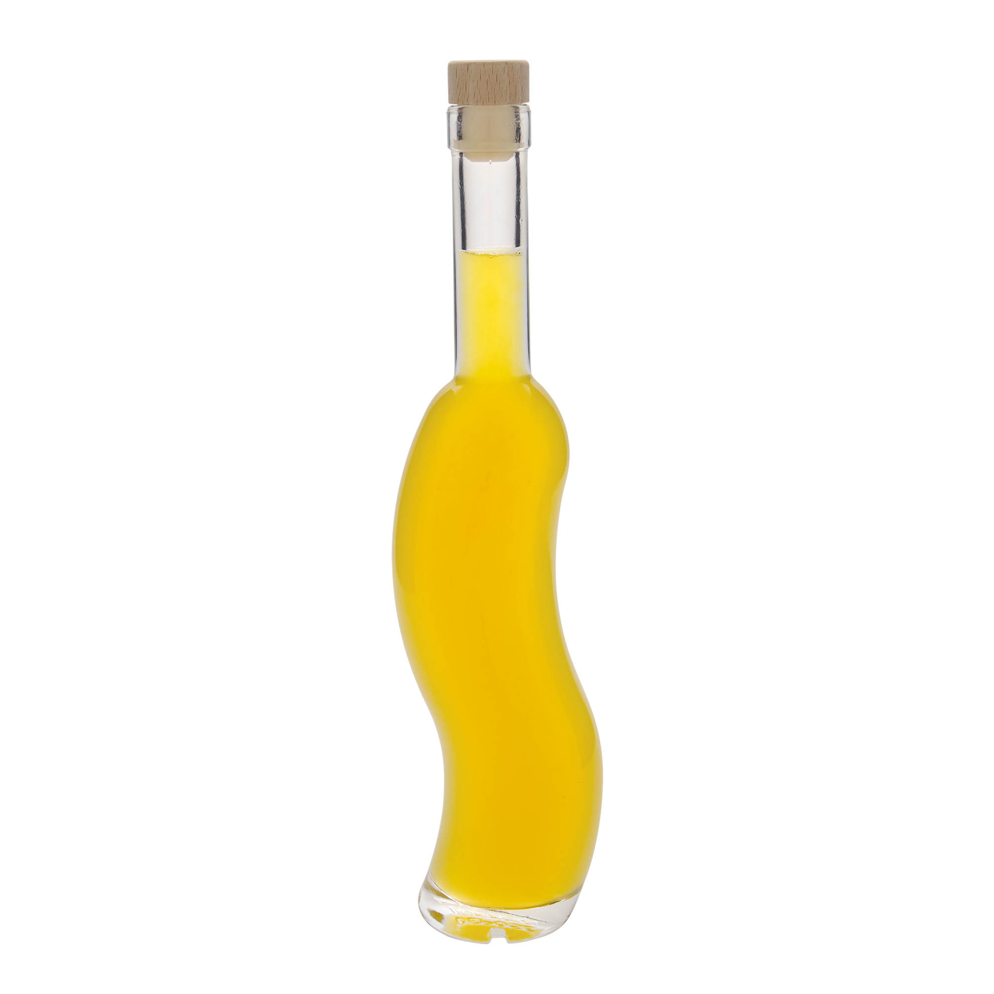 350 ml glass bottle 'La-Ola', semi-round, opening: cork 350 ml glass bottle 'La-Ola', semi-round, opening: cork