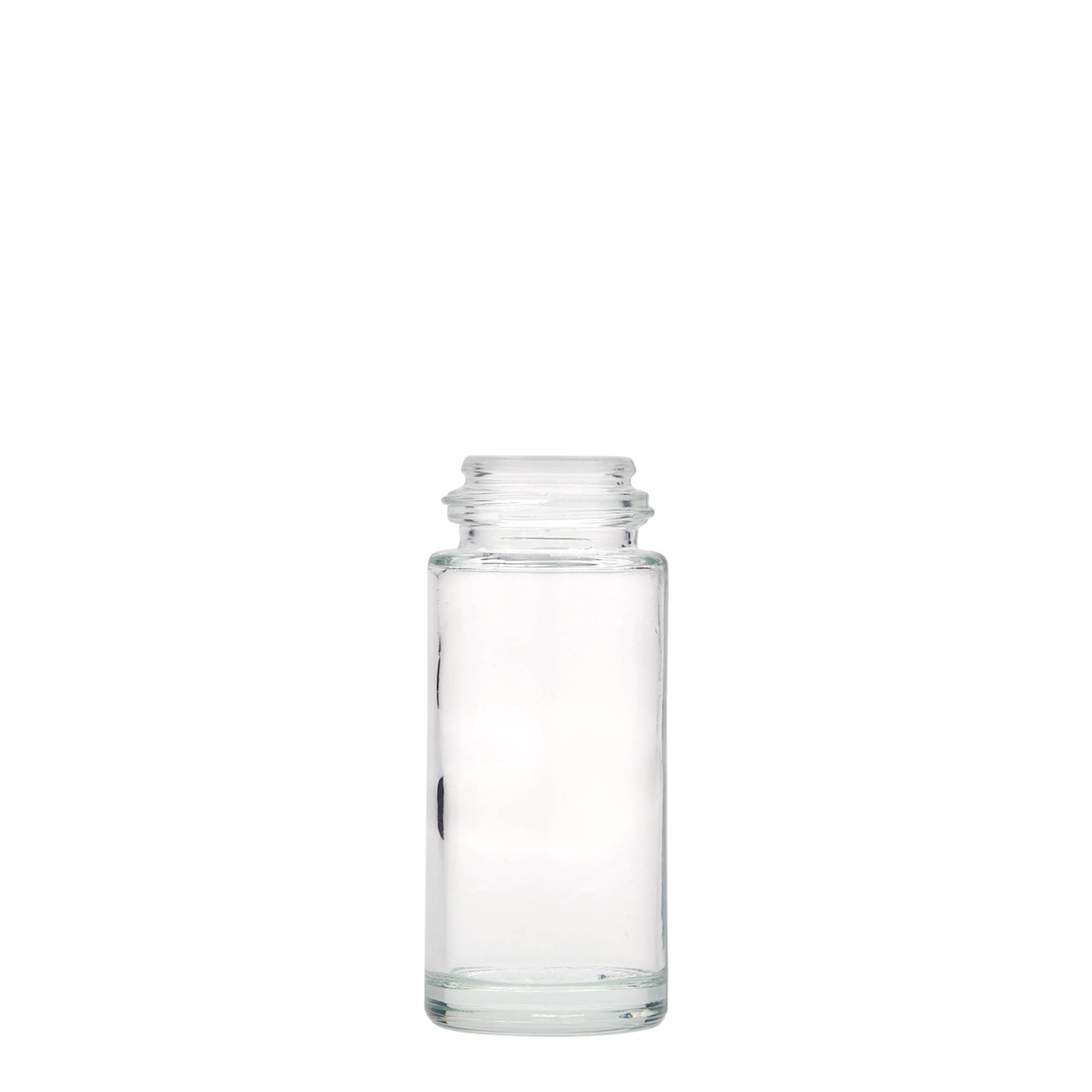 50 ml roll-on bottle, glass, opening: screw cap 50 ml roll-on bottle, glass, opening: screw cap
