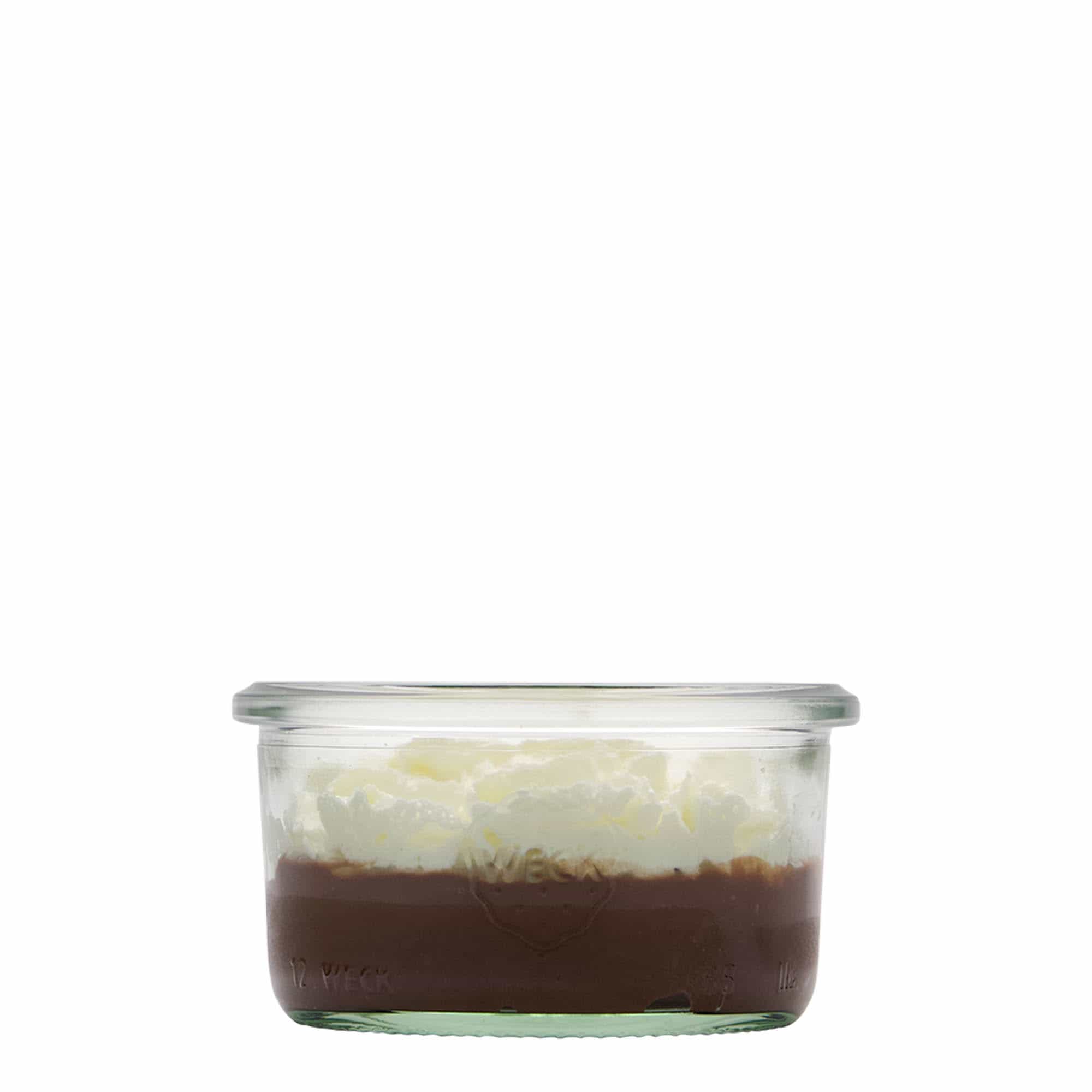 165 ml WECK inverted glass, opening: round rim 165 ml WECK inverted glass, opening: round rim