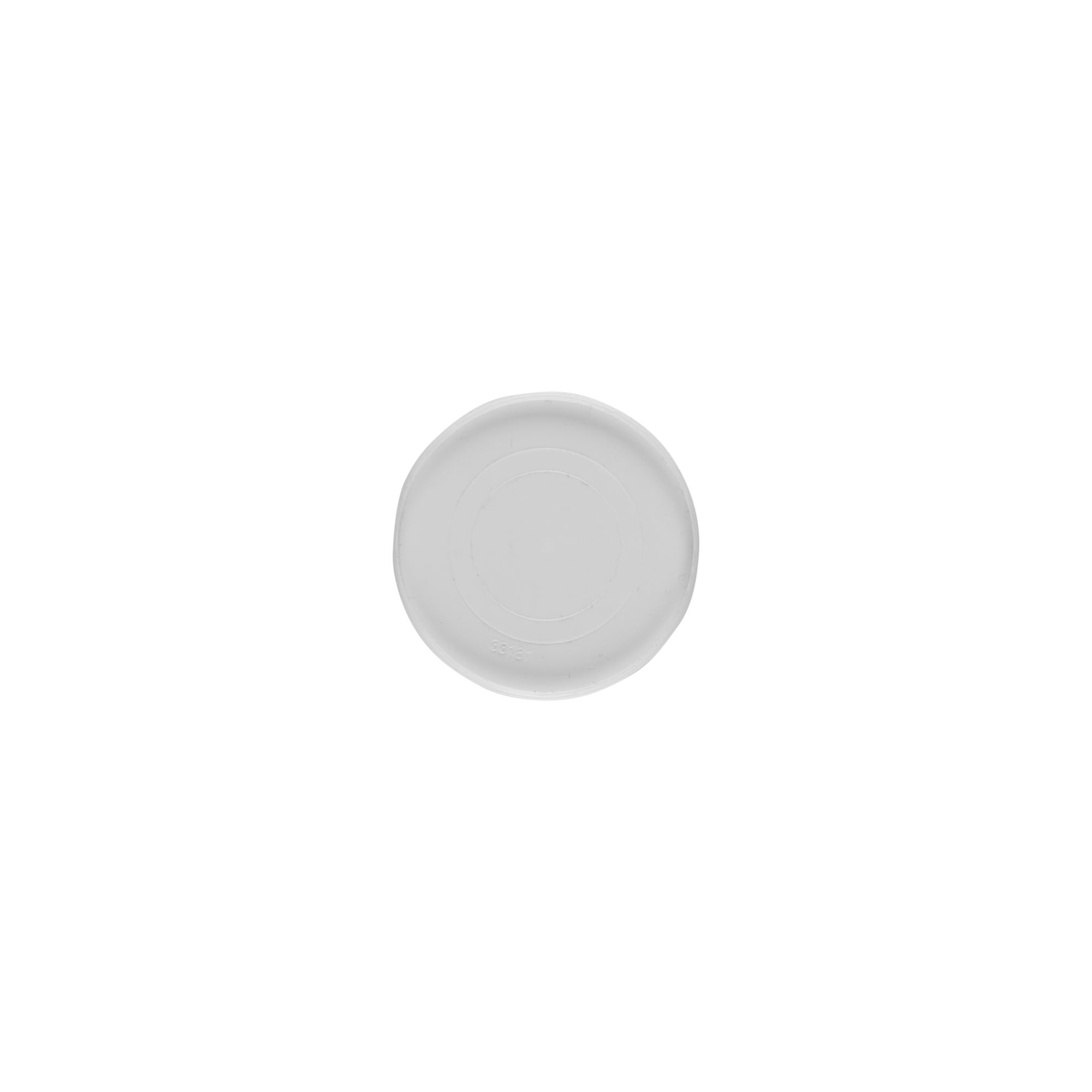Cover disc for 50 ml ‘Bianca’, PP plastic, white