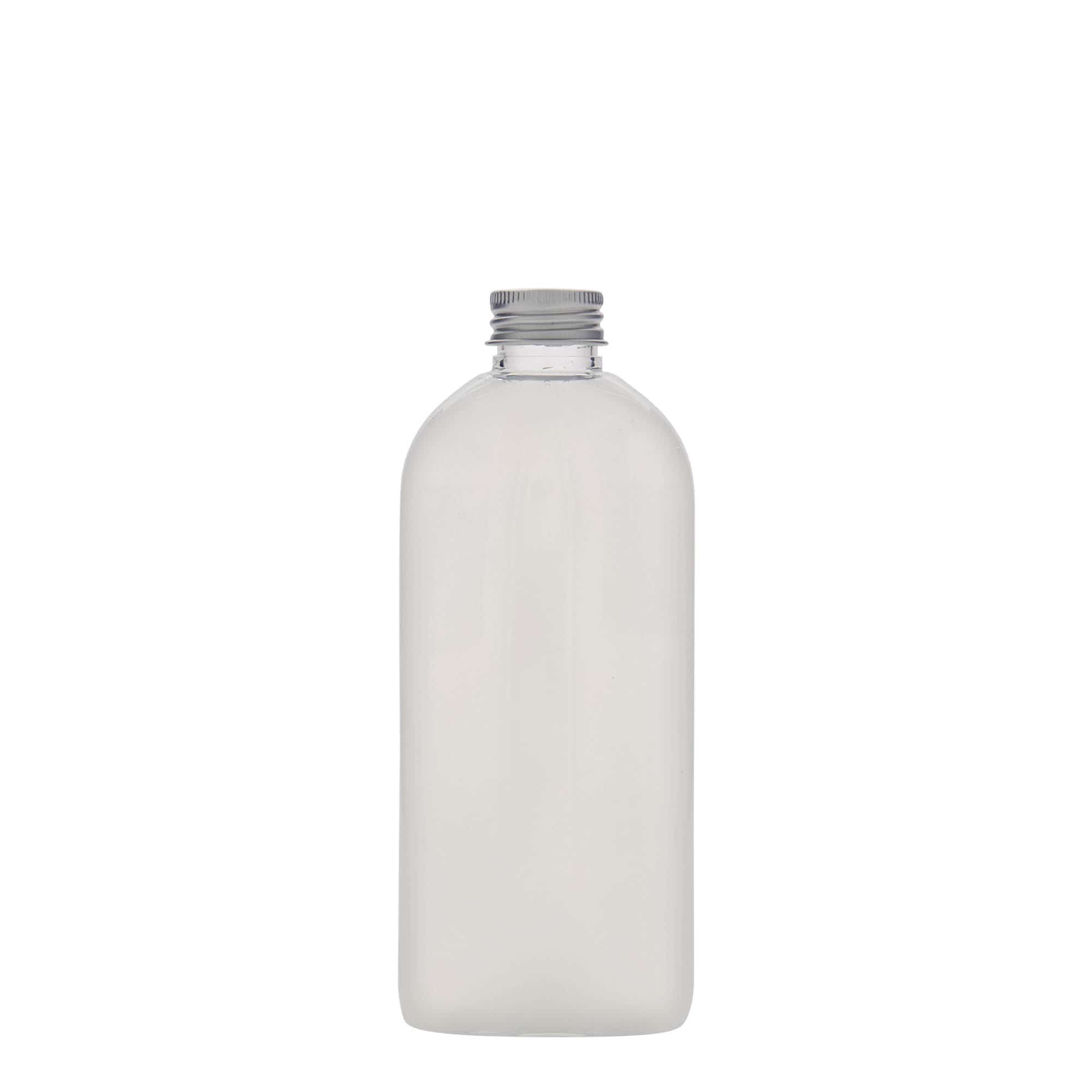 250 ml PET bottle ‘Iris’, oval, plastic, neck: 24/410