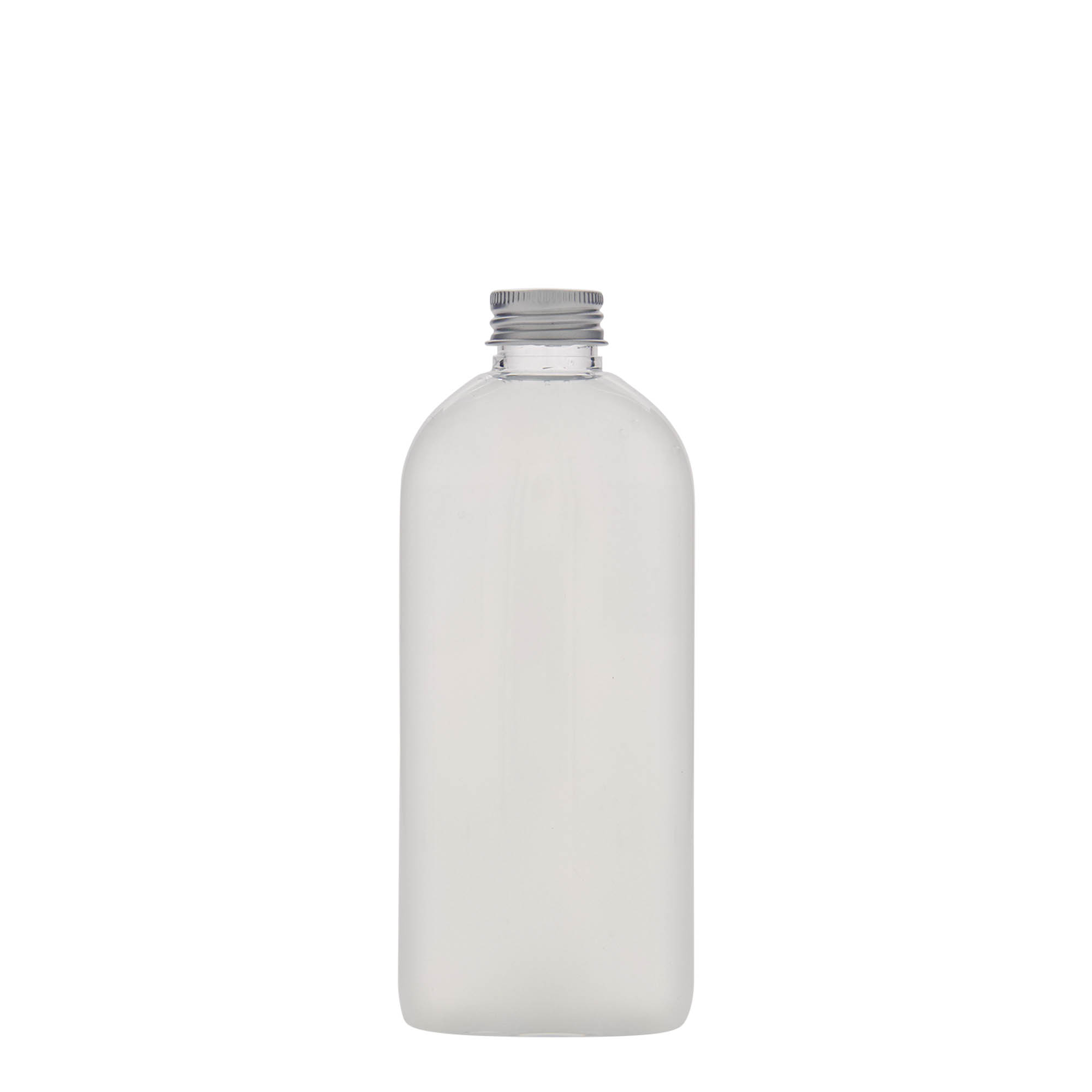 250 ml PET bottle ‘Iris’, oval, plastic, neck: 24/410