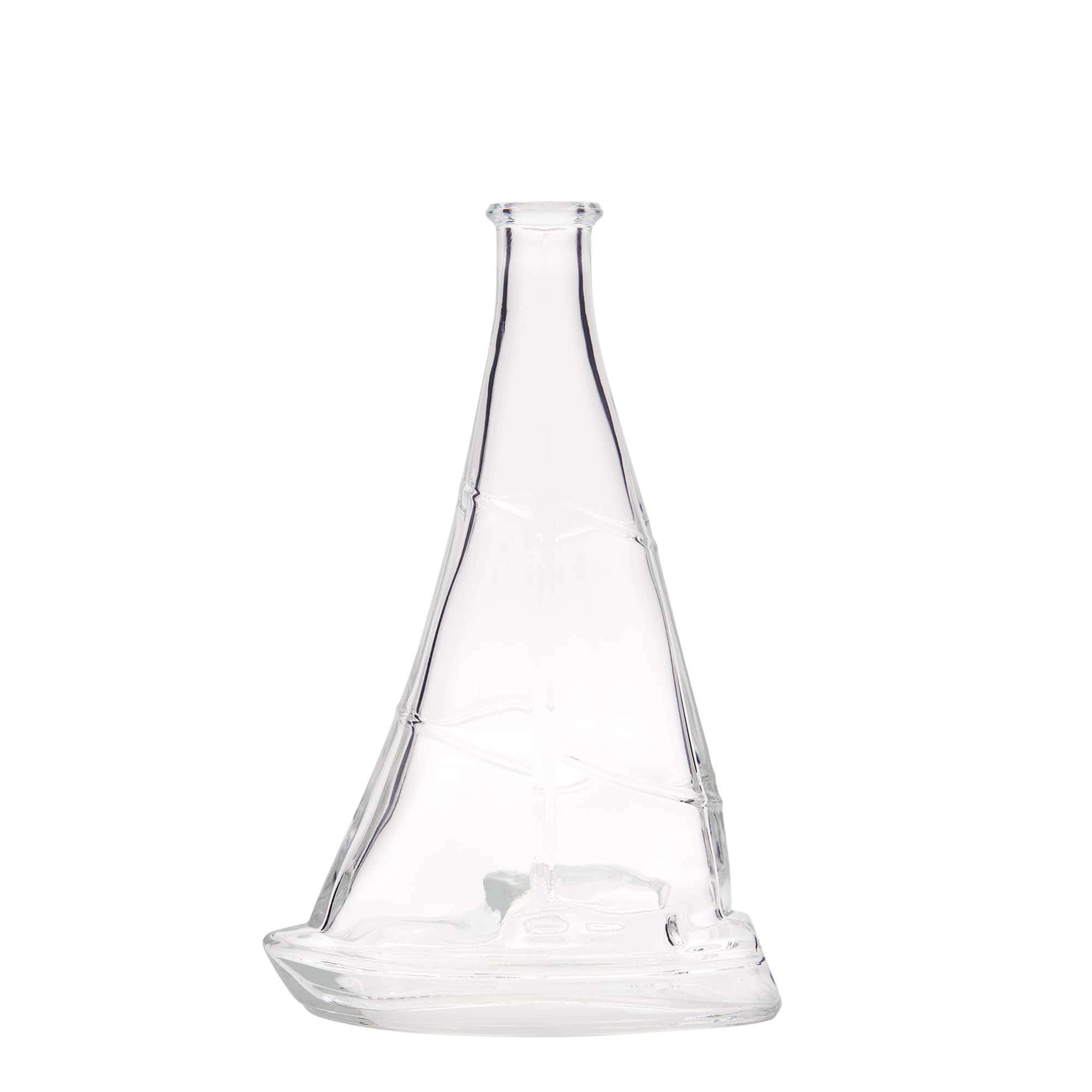 350 ml glass bottle 'Sailboat', opening: cork