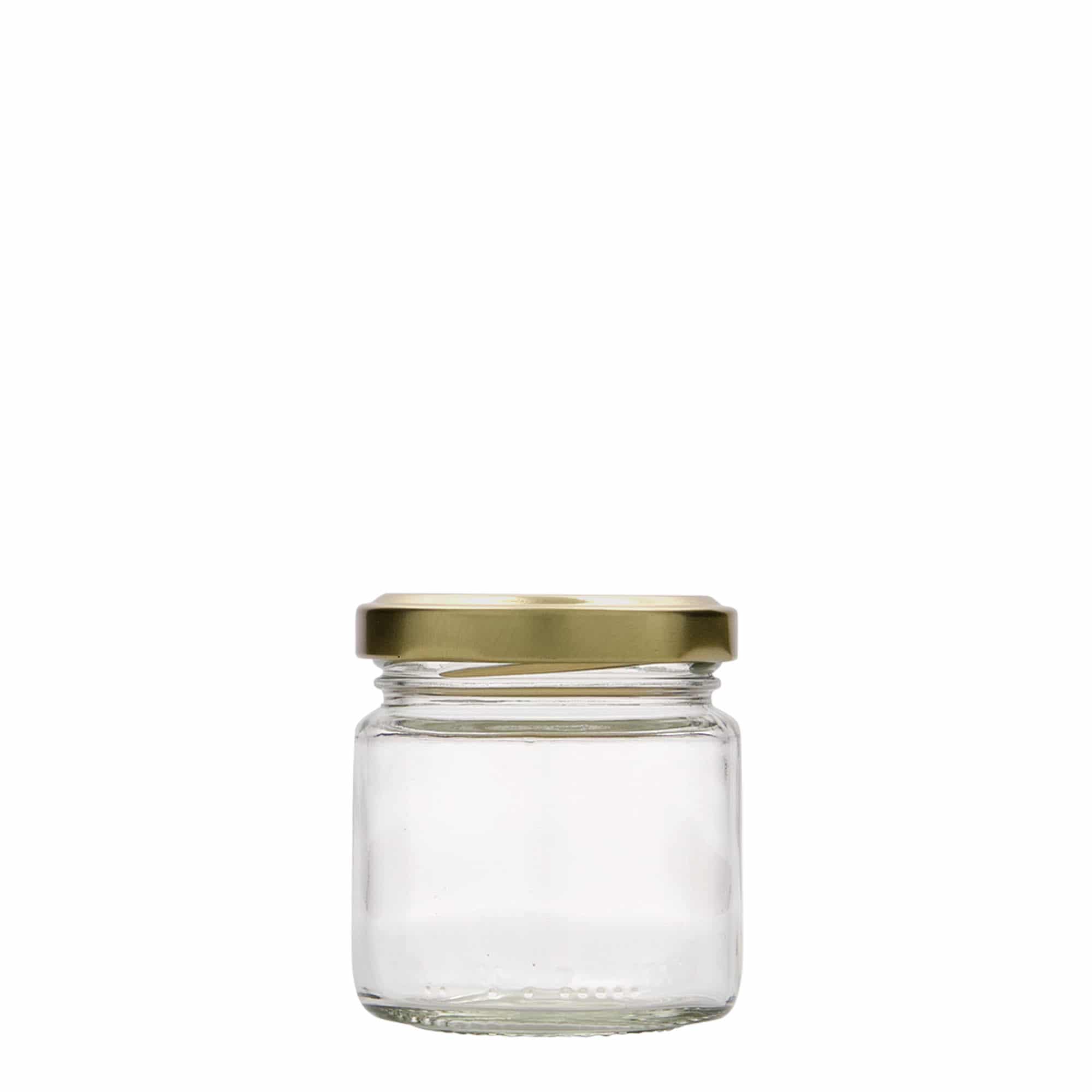 106 ml round glass, opening: Twist-off (TO 53)