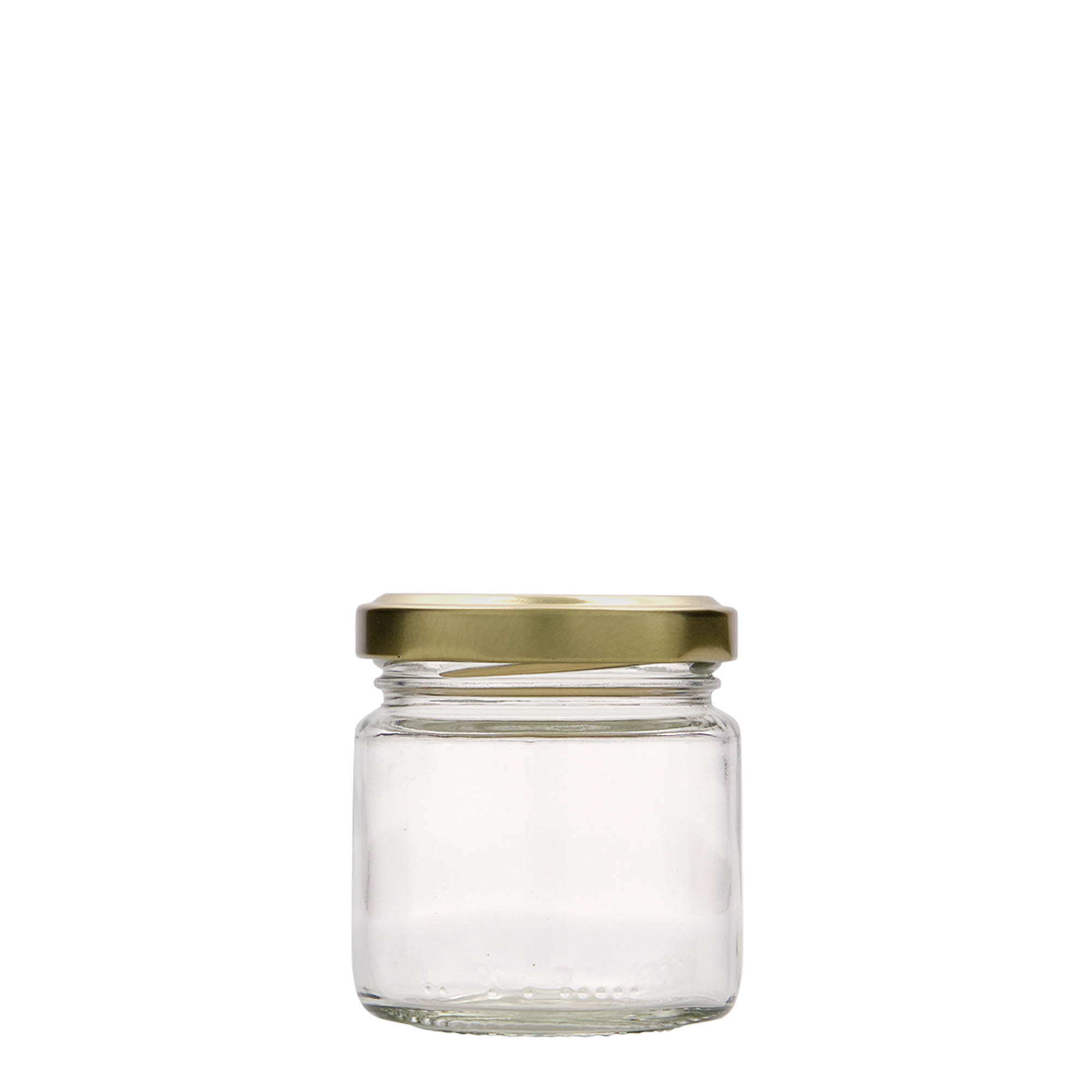106 ml round glass, opening: Twist-off (TO 53)