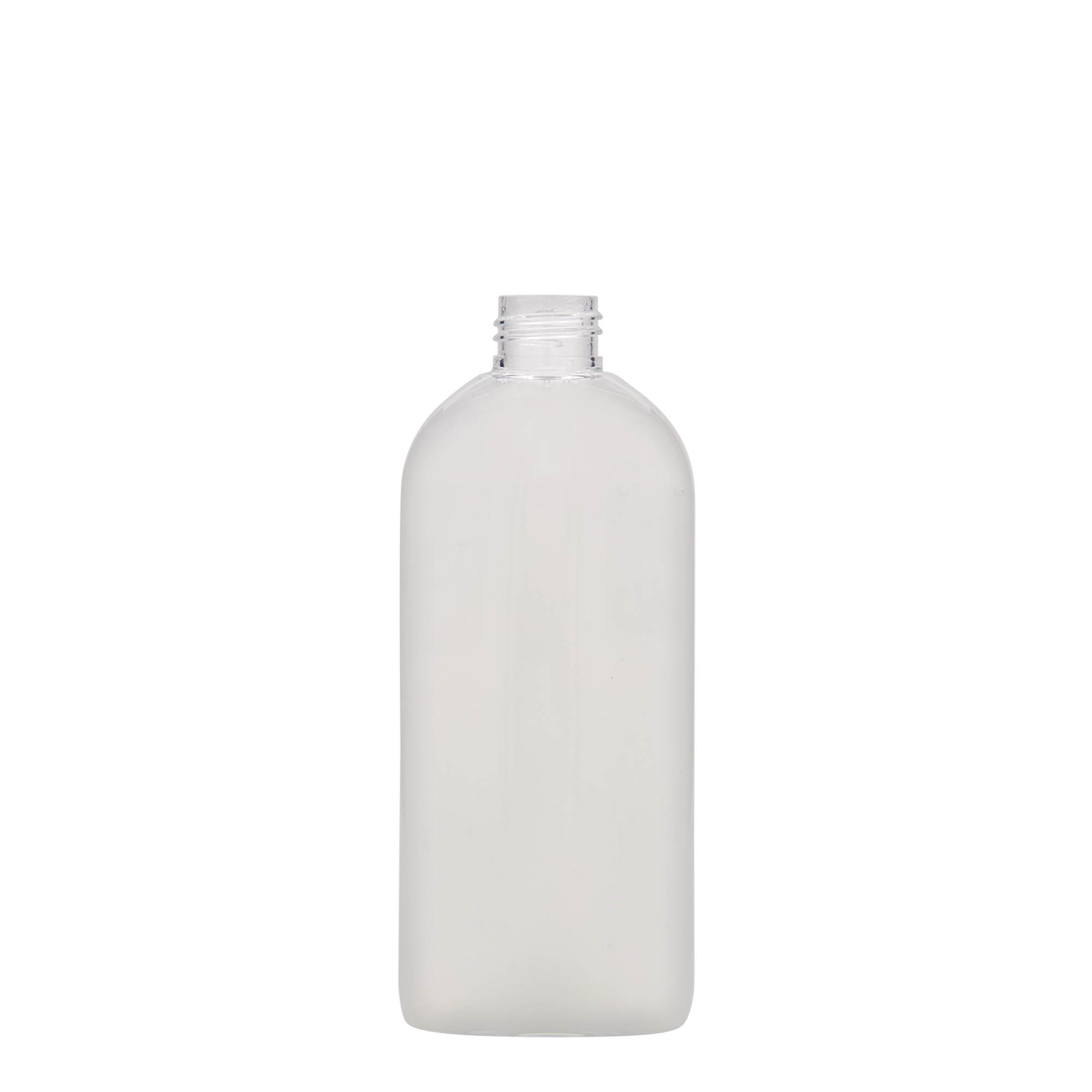 250 ml PET bottle ‘Iris’, oval, plastic, neck: 24/410