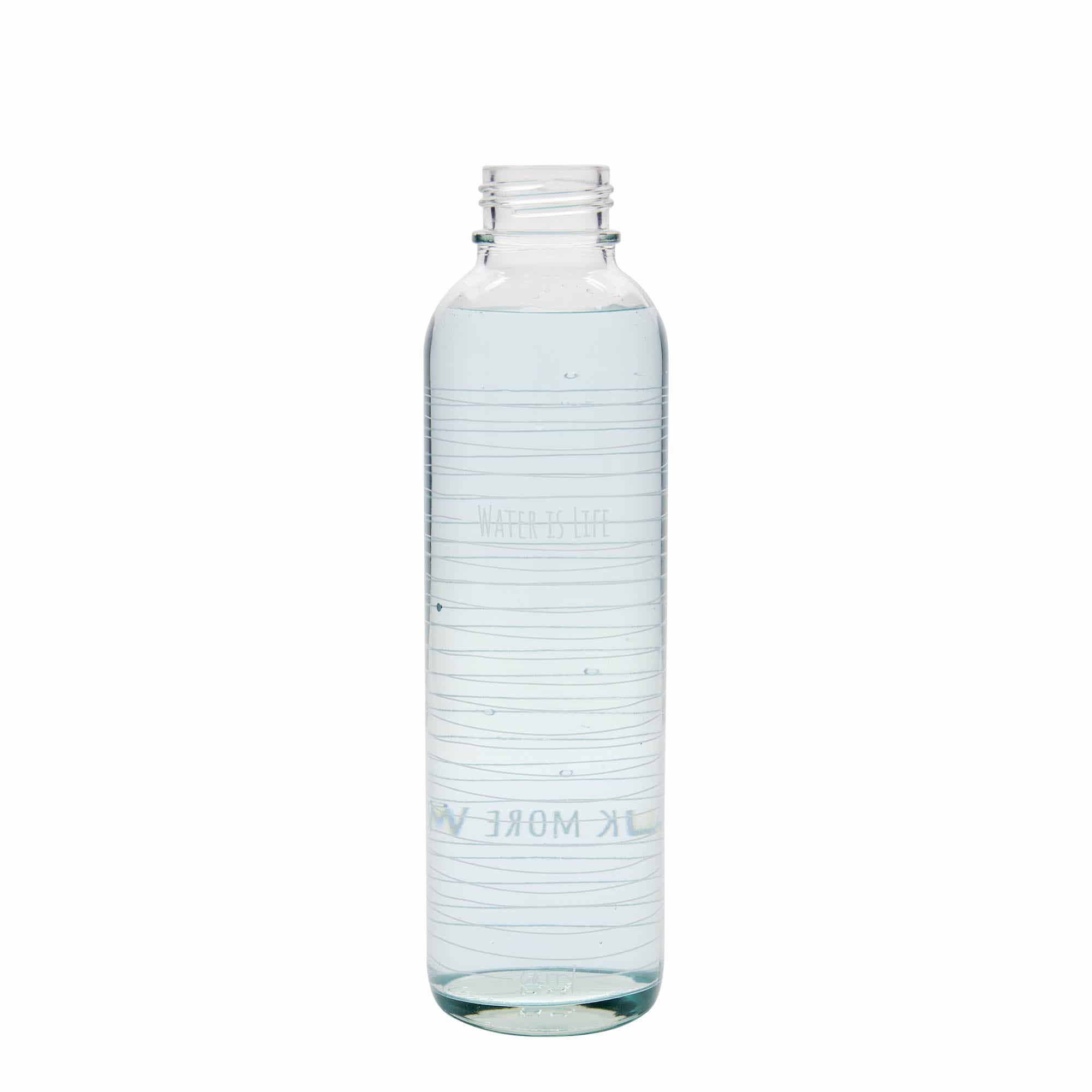 700 ml water bottle ‘CARRY Bottle’, print: Water is Life, closure: screw cap