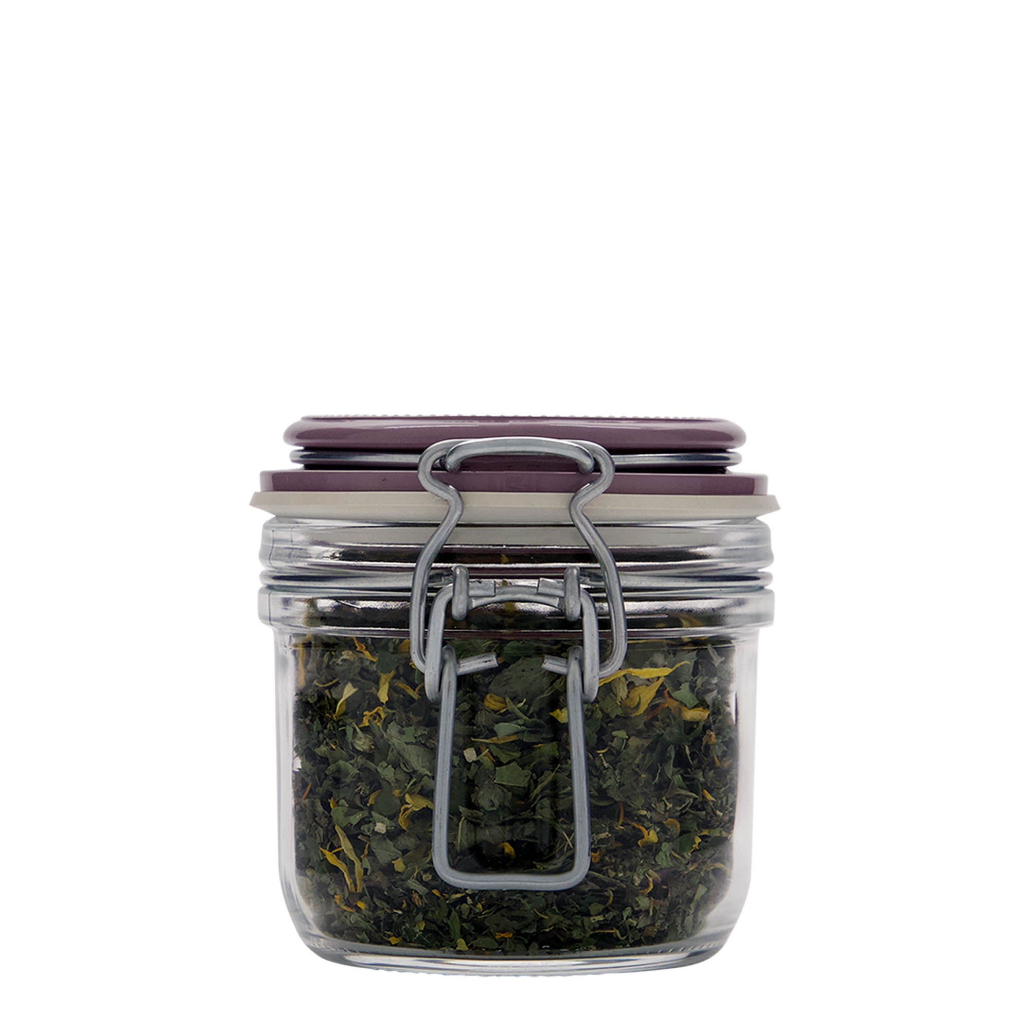 200 ml wire bail jar 'Fido', violet, opening: wire bail closure 200 ml wire bail jar 'Fido', violet, opening: wire bail closure