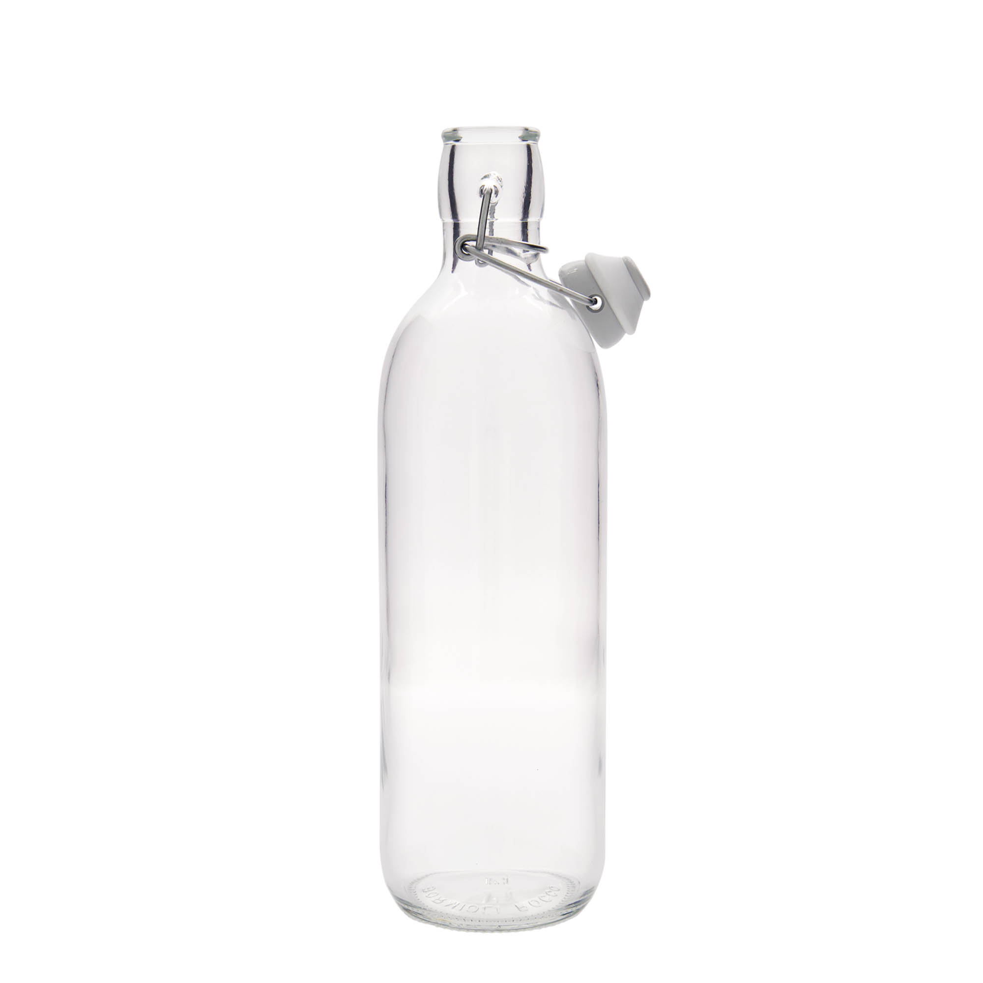 1,000 ml glass bottle 'Emilia', opening: swing top closure