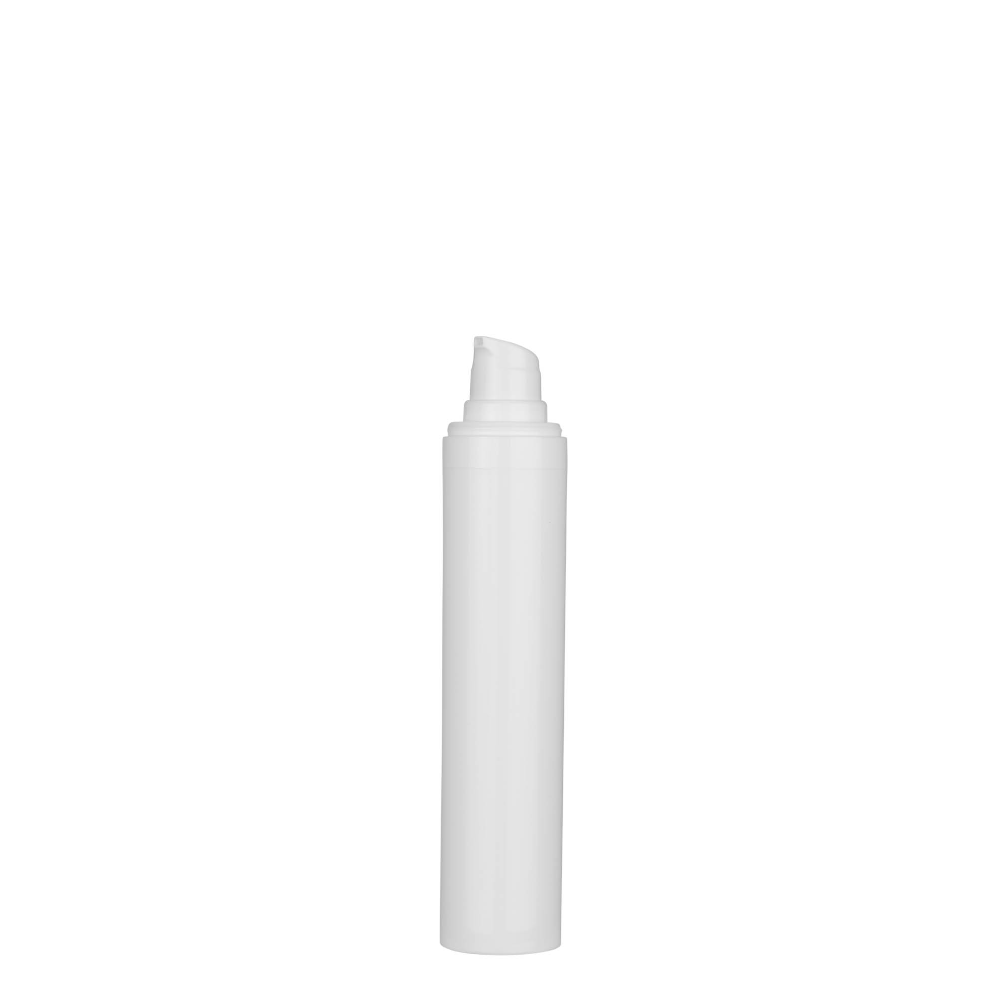 50 ml Airless Dispenser 'Micro', white PP plastic 50 ml Airless Dispenser 'Micro', white PP plastic