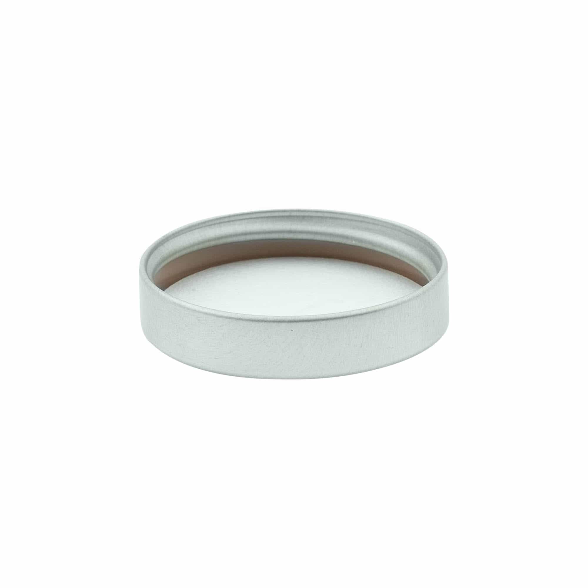 Screw cap, metal, silver, for opening: 45/400
