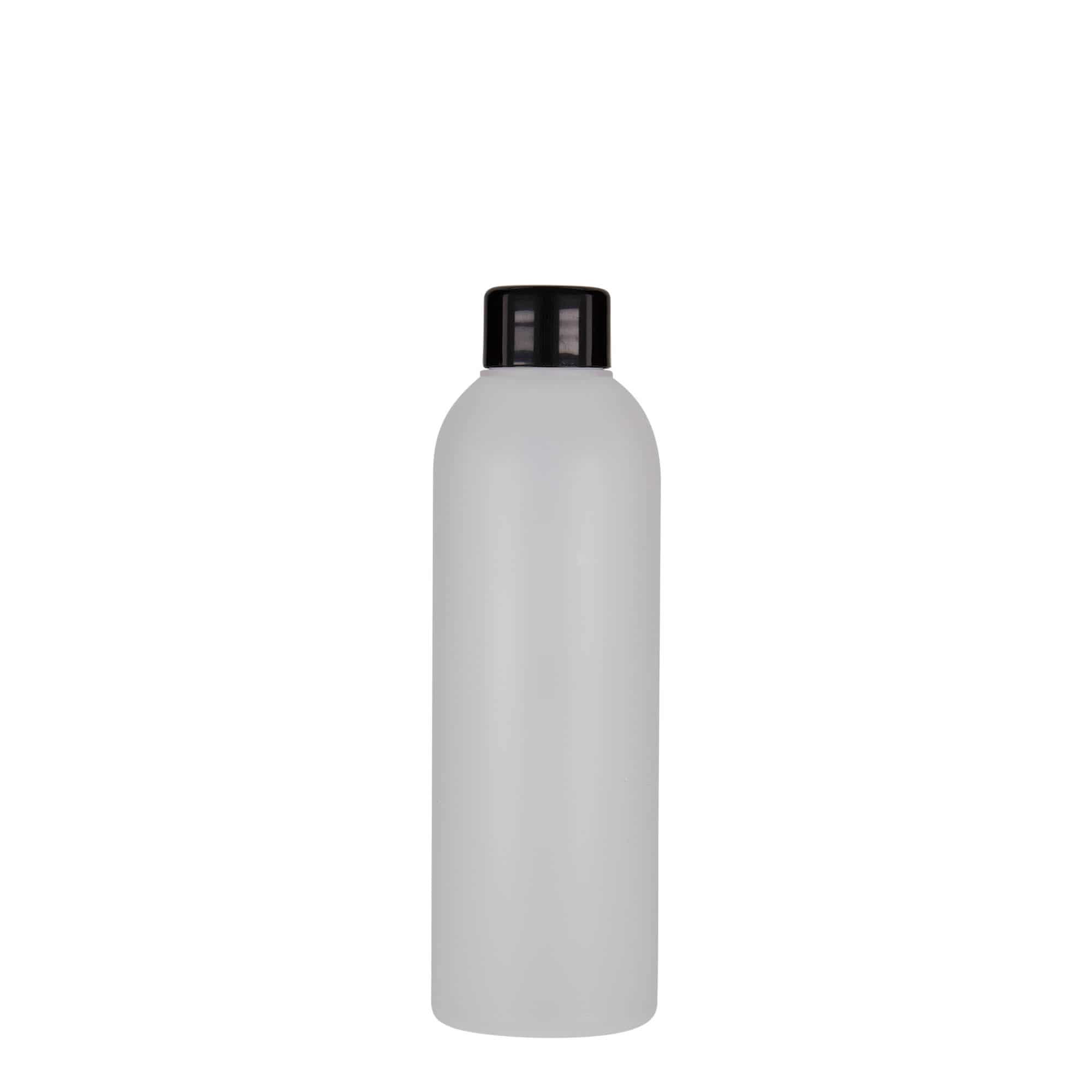 200 ml plastic bottle 'Tuffy', HDPE, natural, closure: GPI 24/410
