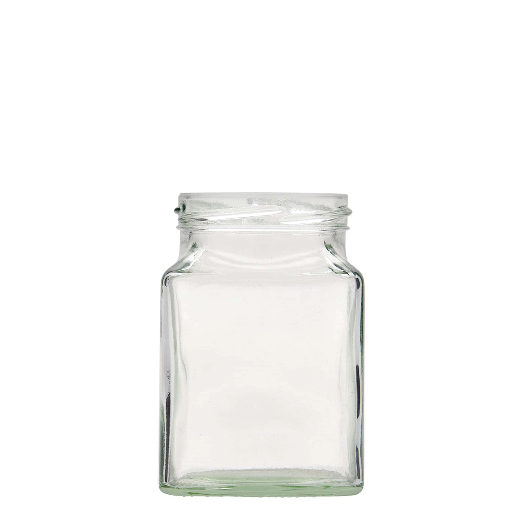 314 ml square glass, opening: twist-off (TO 63)