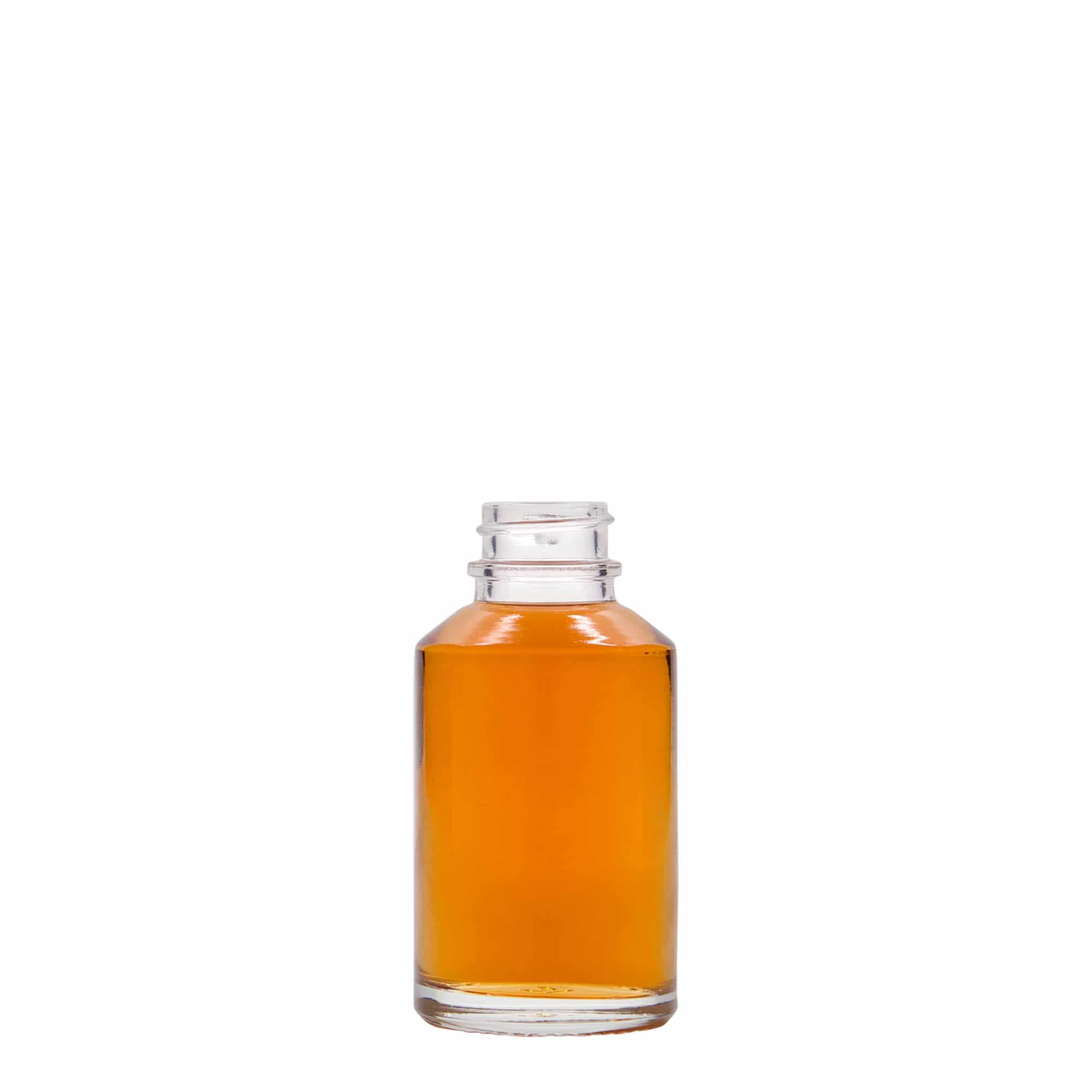 50 ml glass bottle 'Hella', opening: GPI 22 50 ml glass bottle 'Hella', opening: GPI 22