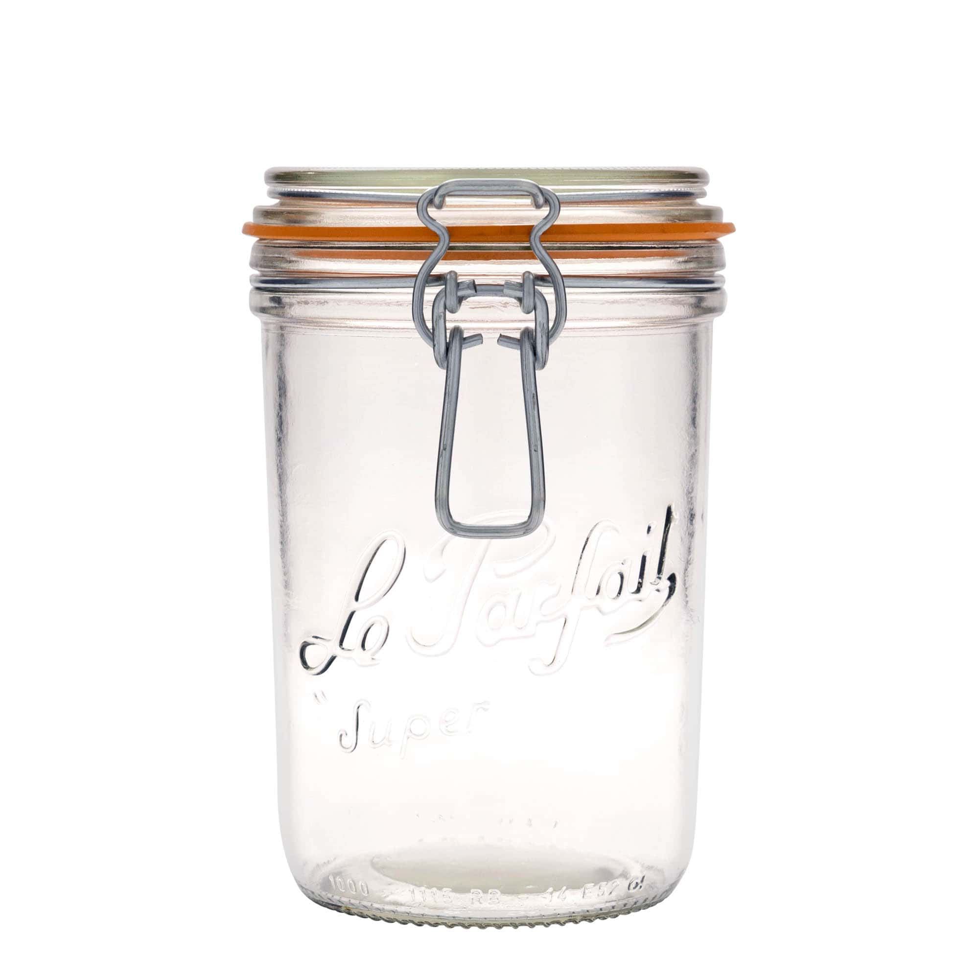 1,000 ml wire bail jar 'Le Parfait Super Terrine', opening: wire bail closure