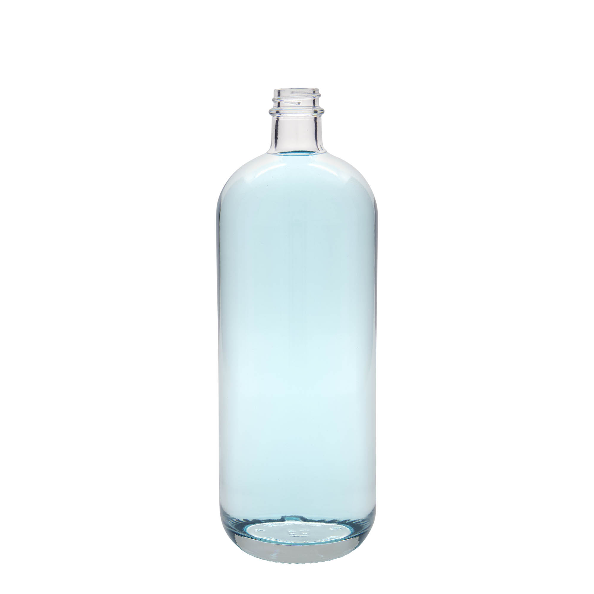 1000 ml glass bottle 'Lotto', opening: GPI 28 1000 ml glass bottle 'Lotto', opening: GPI 28