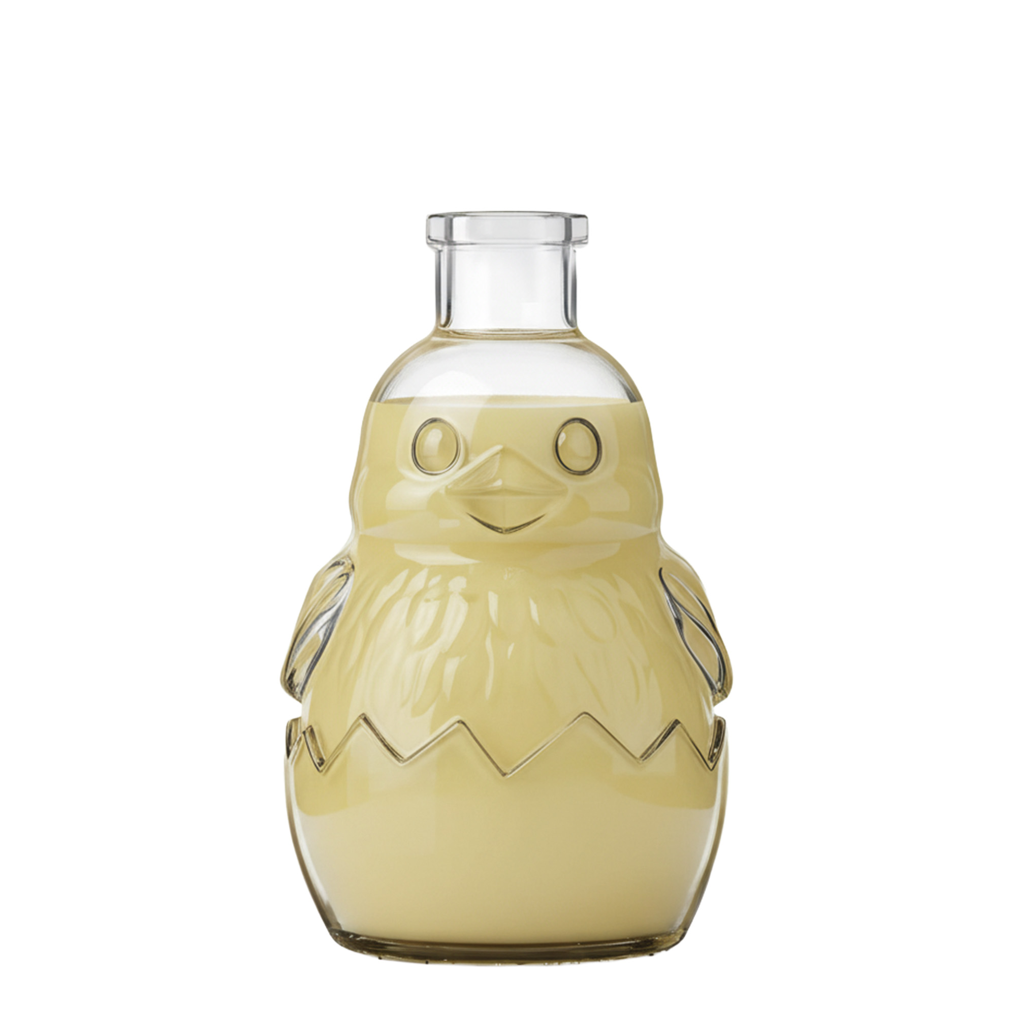 200 ml glass bottle 'Chick', opening: cork