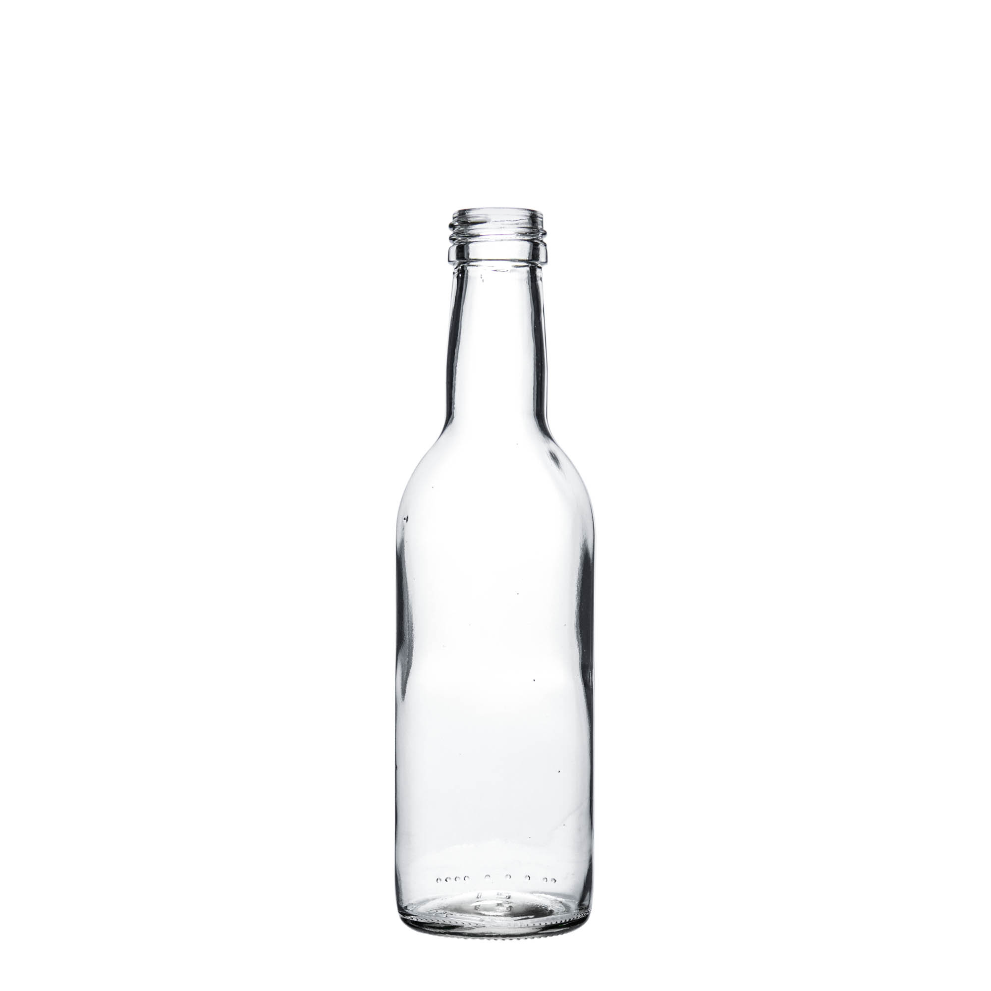 250 ml glass bottle 'Bordeaux', opening: PP 28