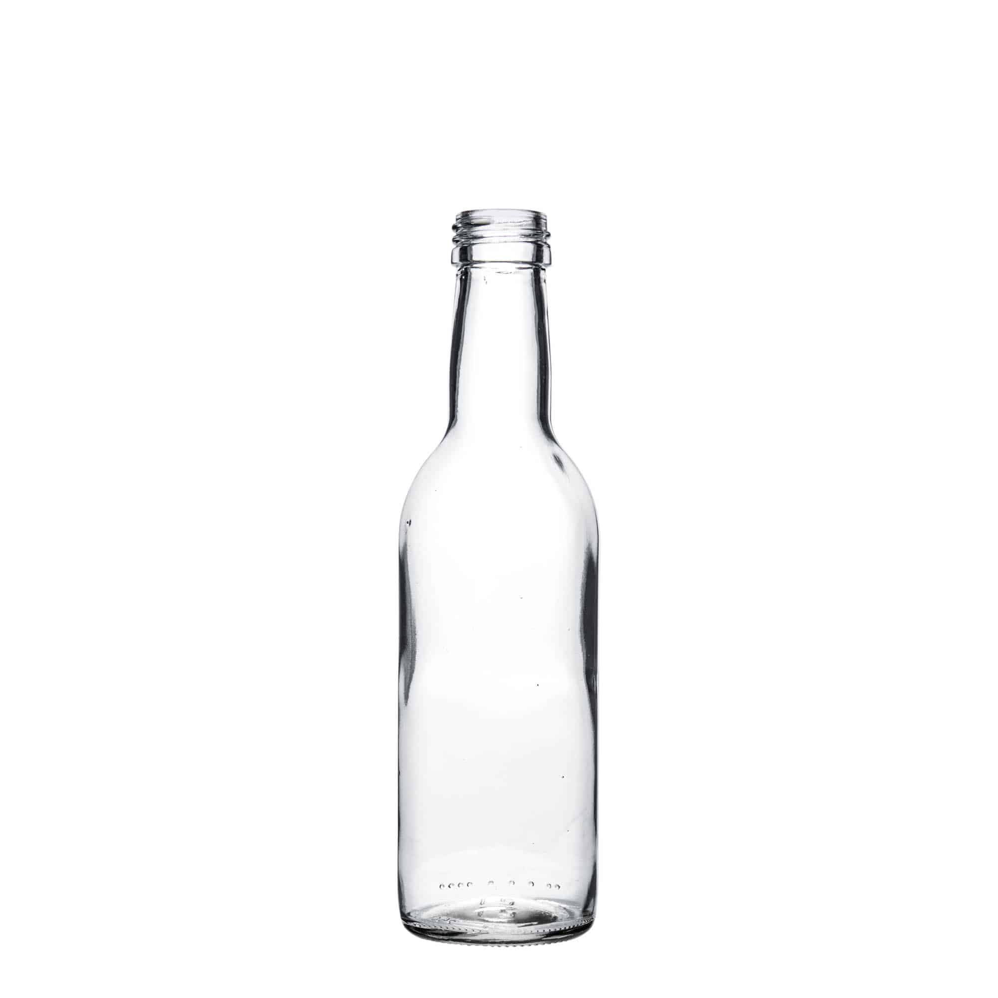 250 ml glass bottle ‘Bordeaux’, opening: PP 28
