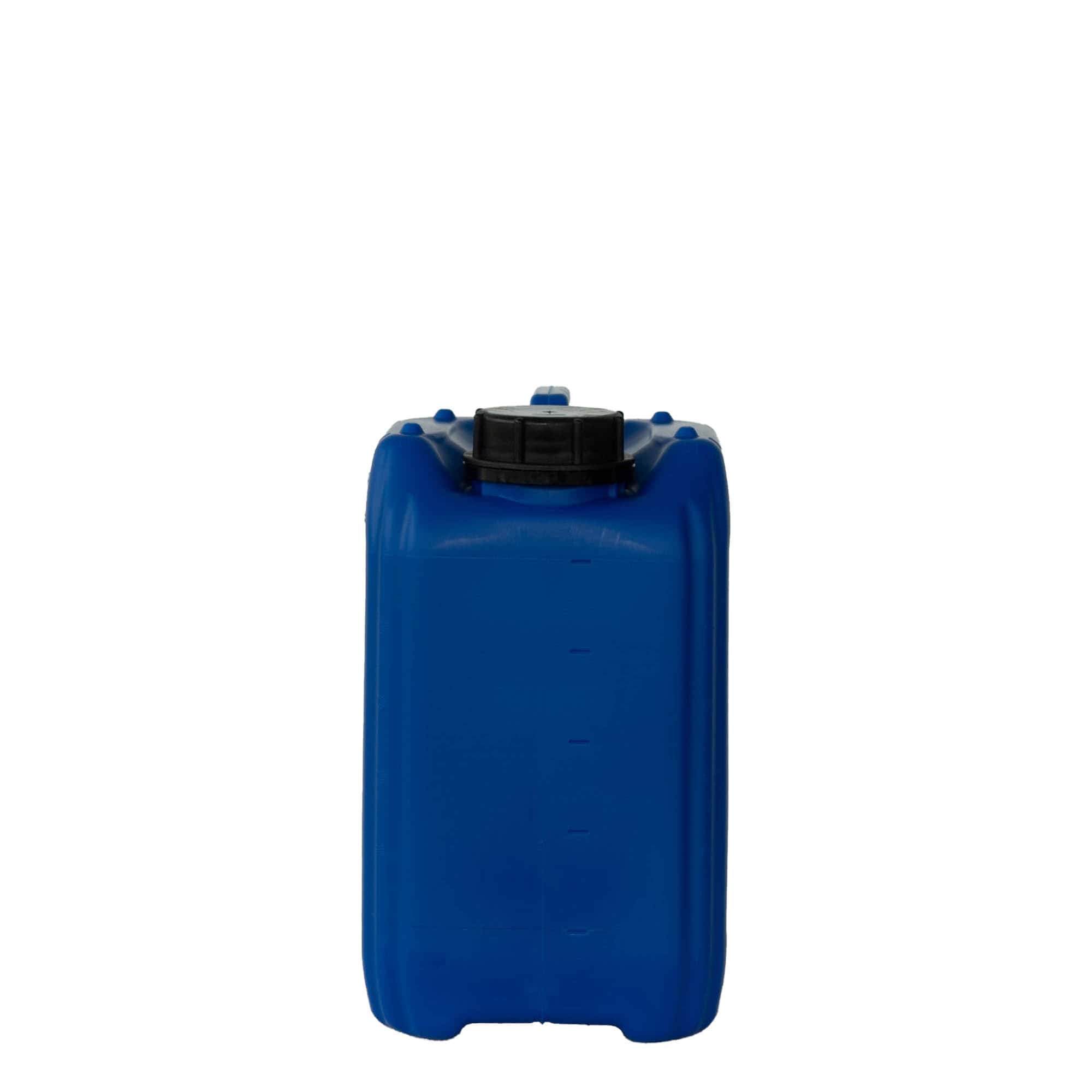 5 l canister, rectangular, HDPE plastic, blue, opening: ND 55