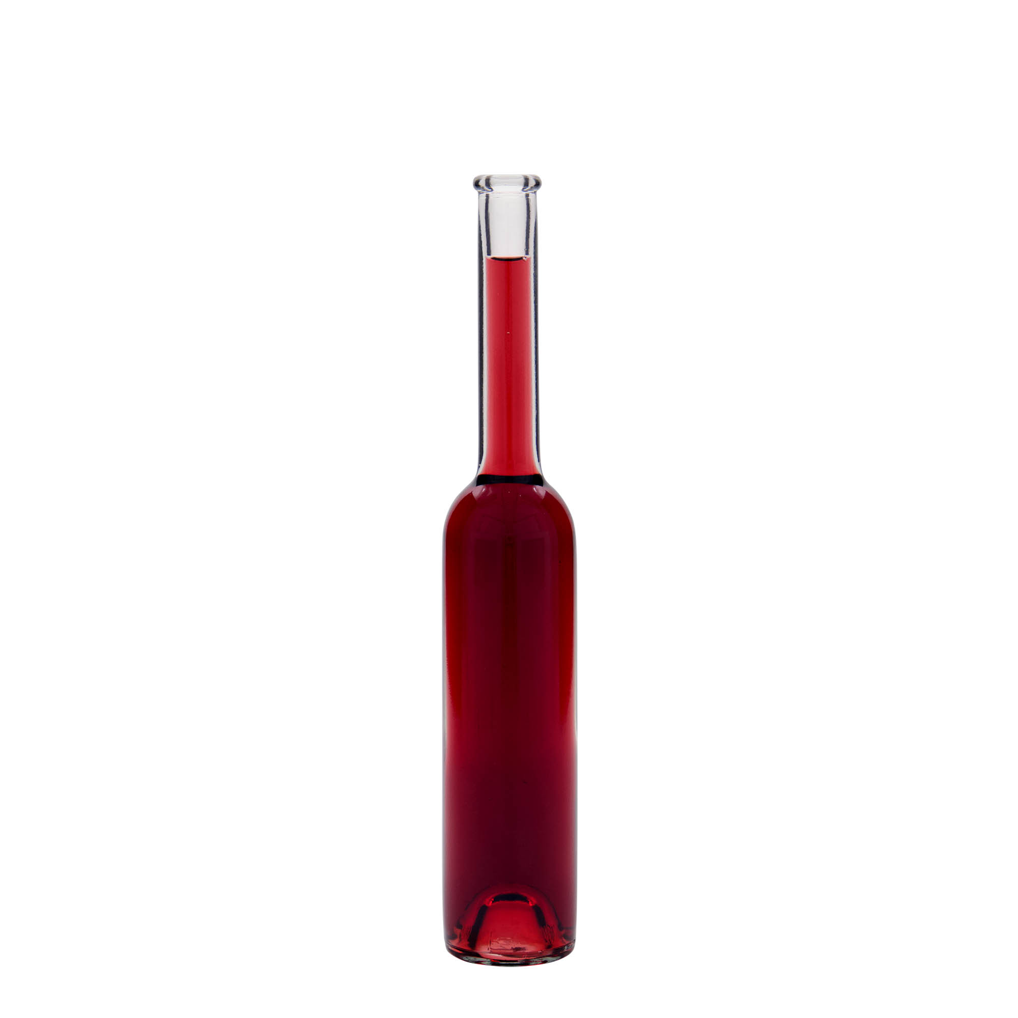 100 ml glass bottle ‘Platina’, opening: cork