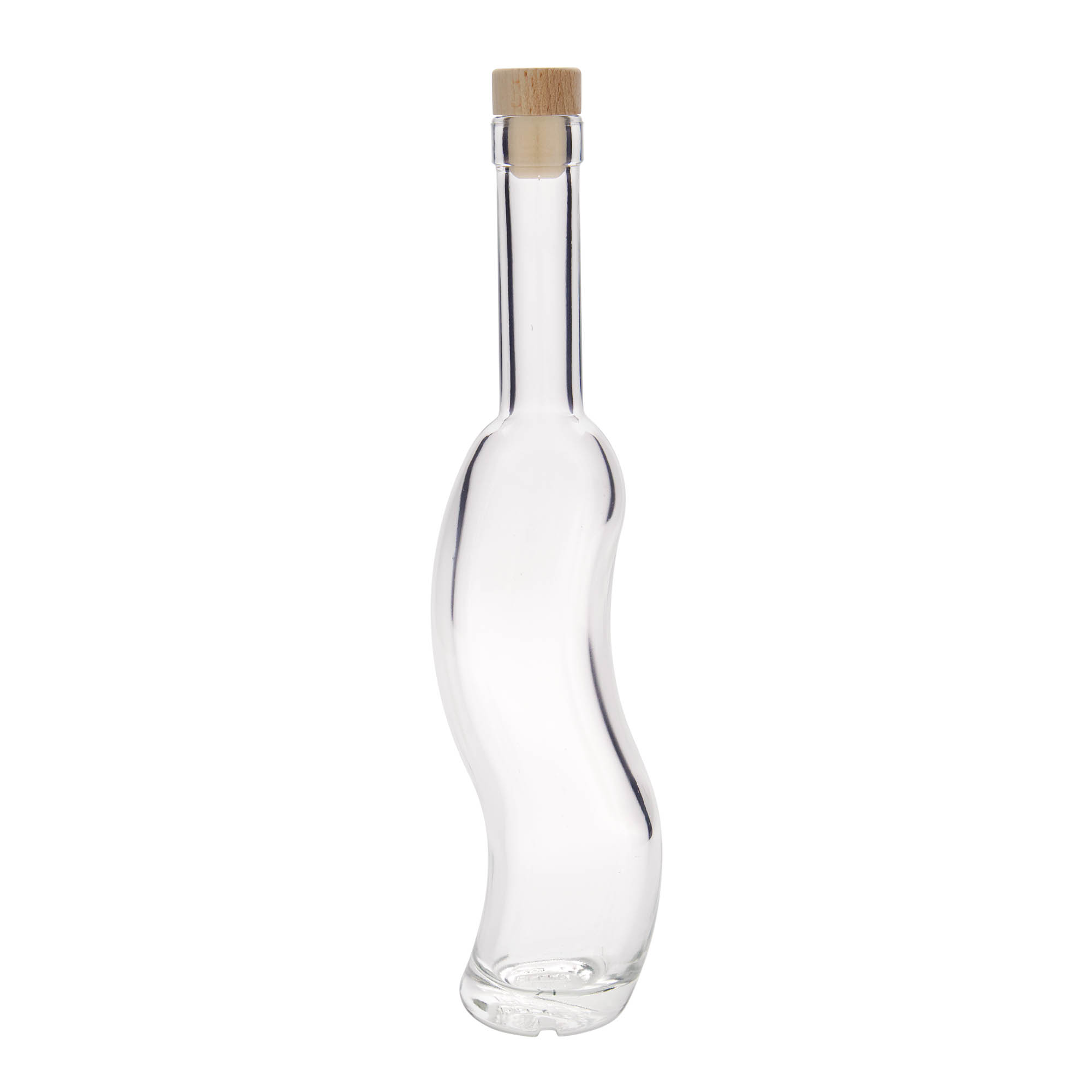 350 ml glass bottle 'La-Ola', semi-round, opening: cork 350 ml glass bottle 'La-Ola', semi-round, opening: cork