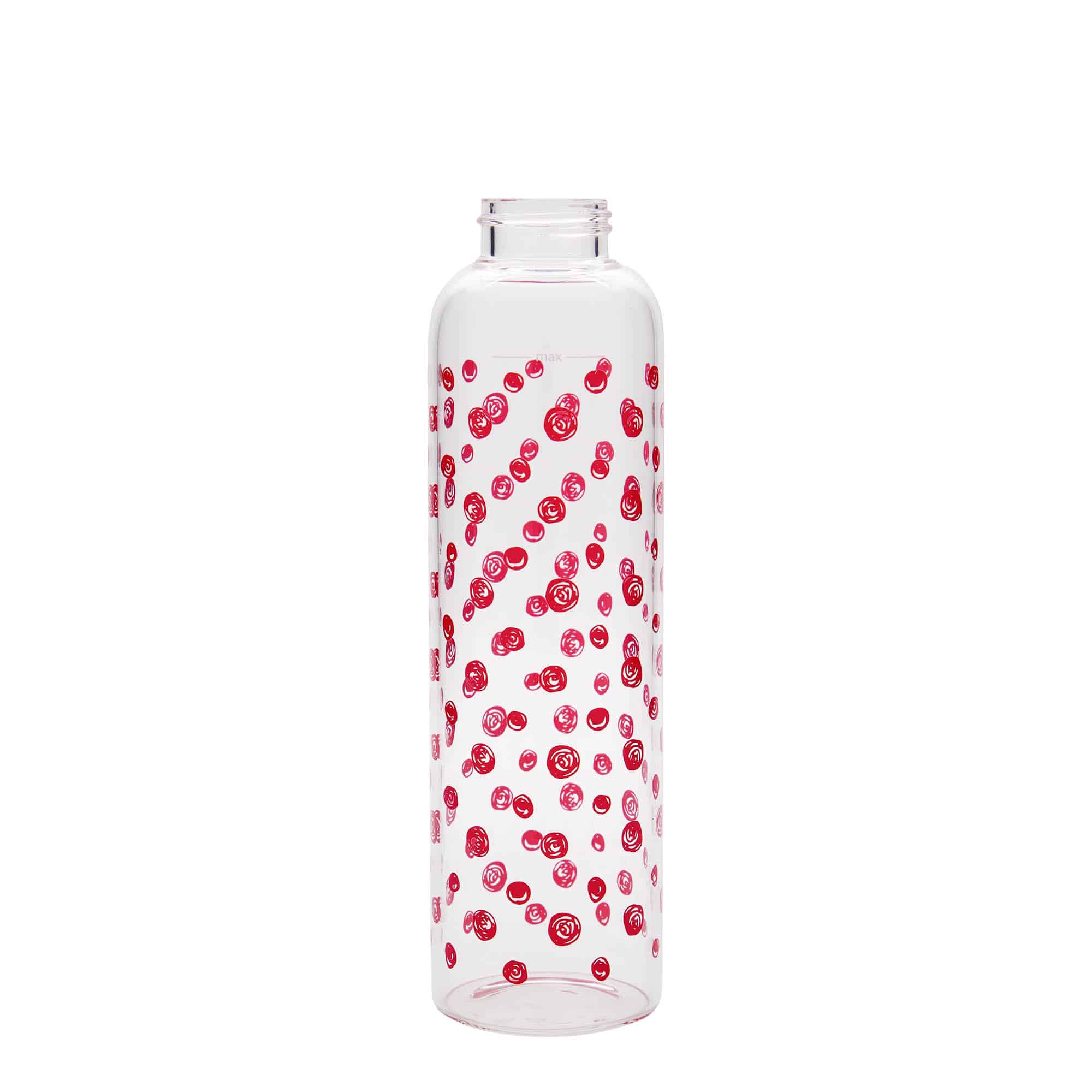 500 ml drinking bottle 'Perseus - Red Dots', opening: screw cap 500 ml drinking bottle 'Perseus - Red Dots', opening: screw cap