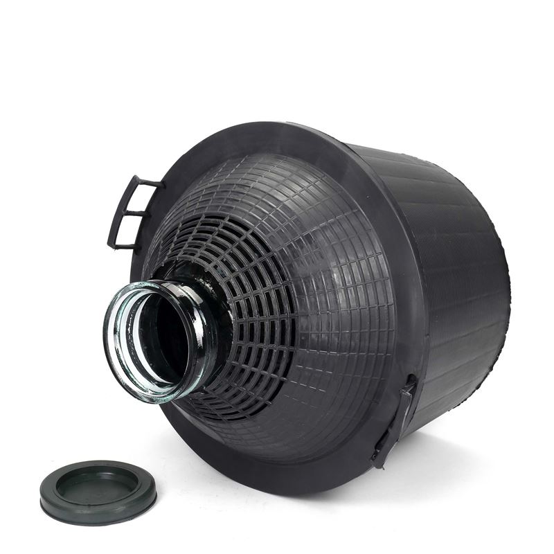 34 l balloon bottle wide neck, glass, opening: slip lid