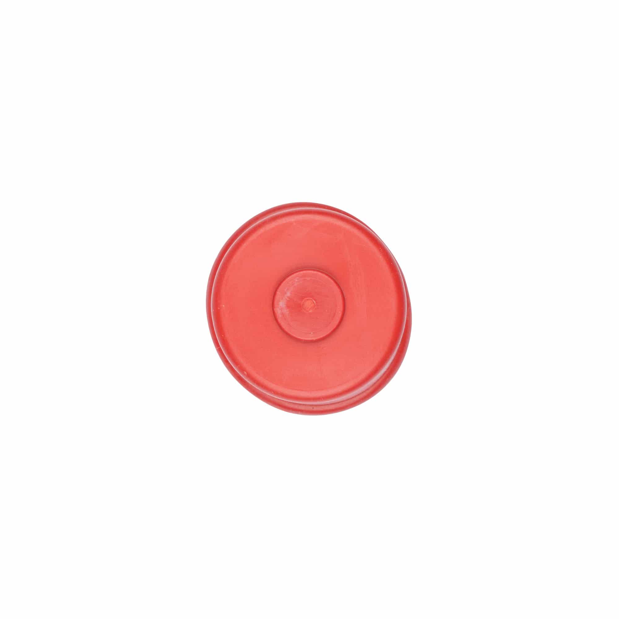 Bridge cap type 2, rubber, red