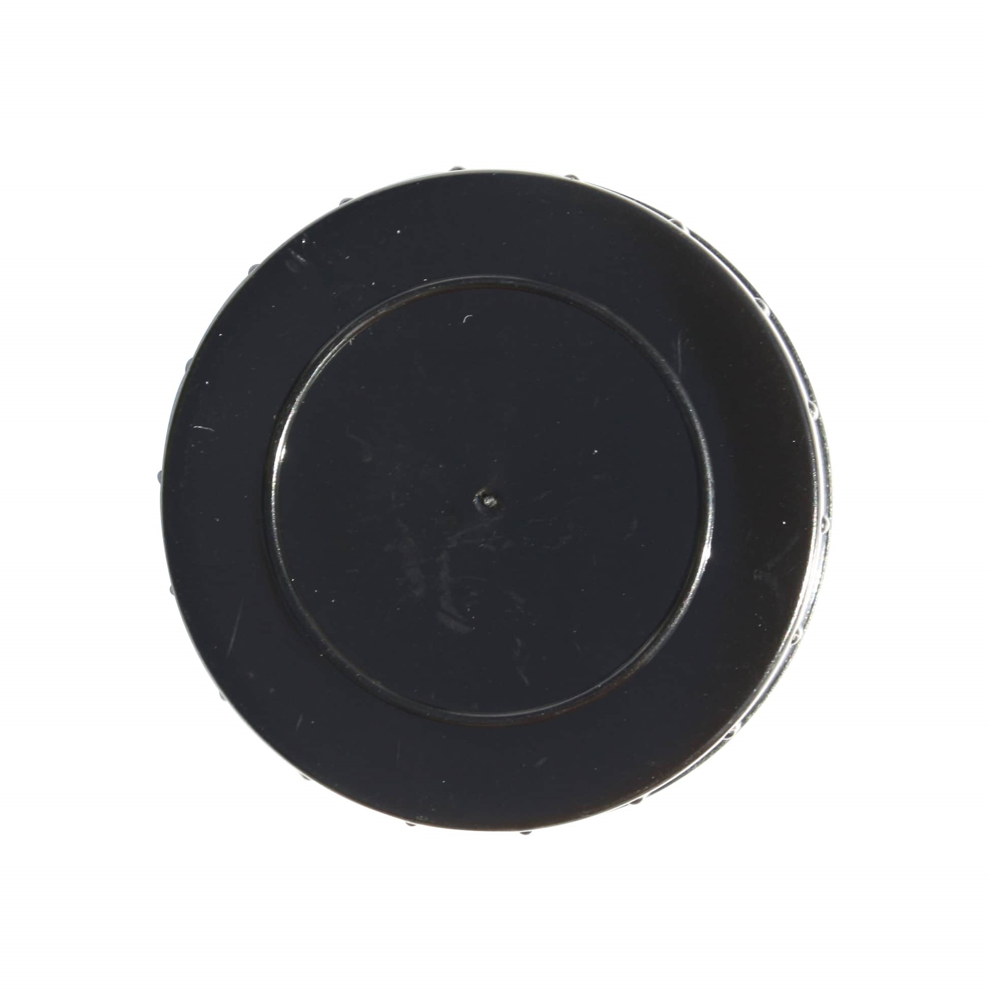 Screw cap, PP plastic, black, for opening: DIN 55