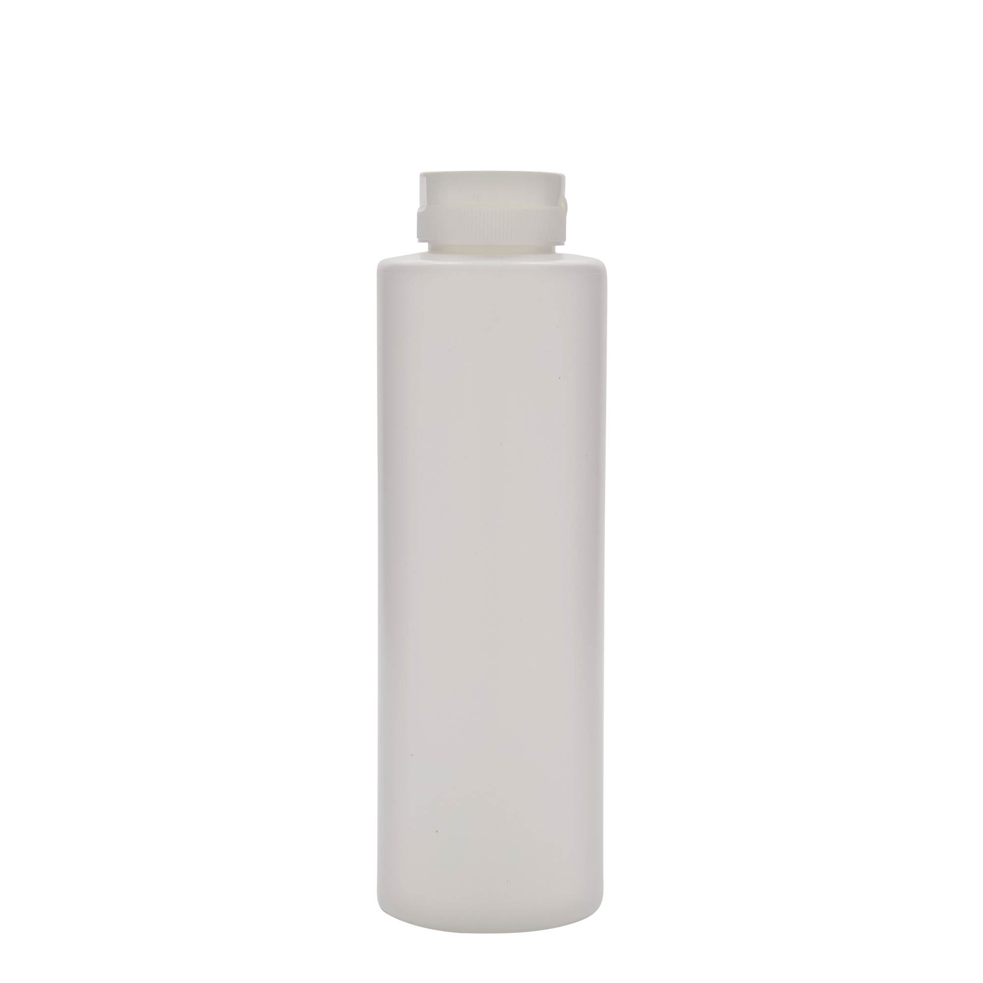 500 ml sauce bottle, LDPE plastic, white, opening: 38/400